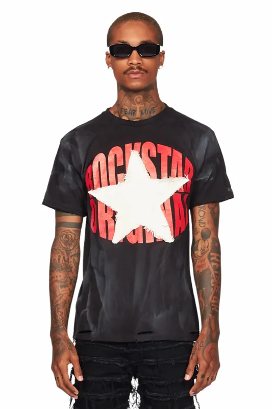Ranger Black/Red Graphic T-Shirt sold by Rockstar Original