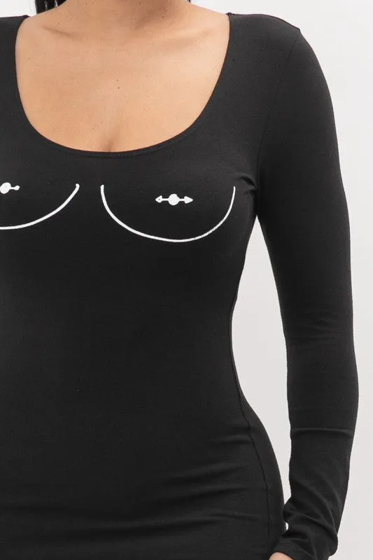 Jazmyne Black Mini Dress sold by Rockstar Original product image thumbnail 4