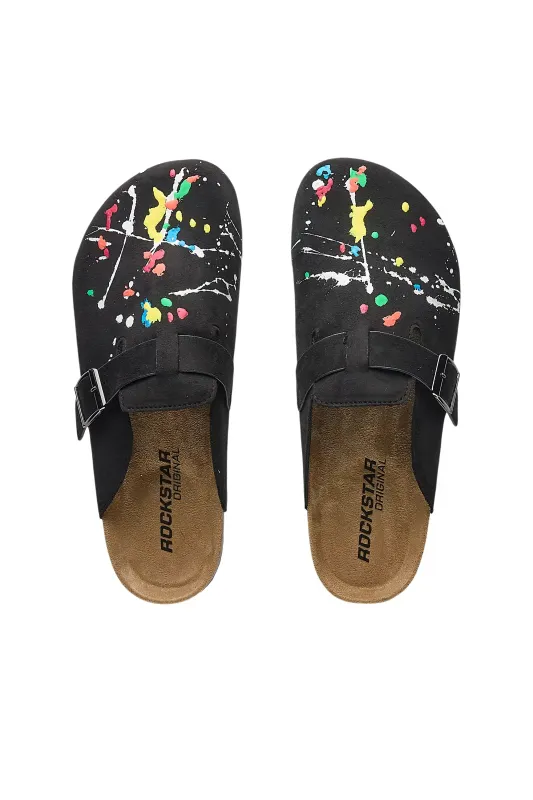 Mens Art Dist Black Suede Mule sold by Rockstar Original