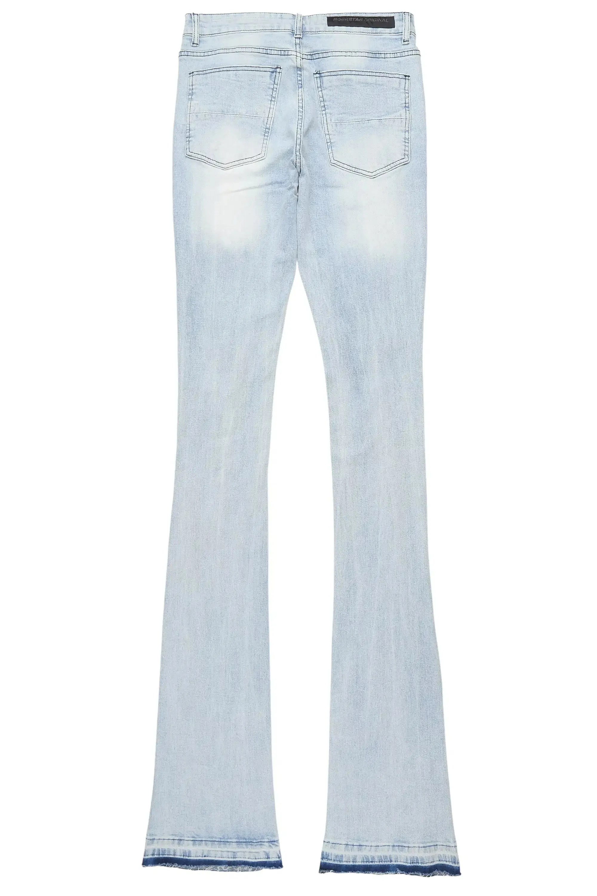 Olivier Stellan Blue Super Stacked Flare Jean sold by Rockstar Original product image thumbnail 3