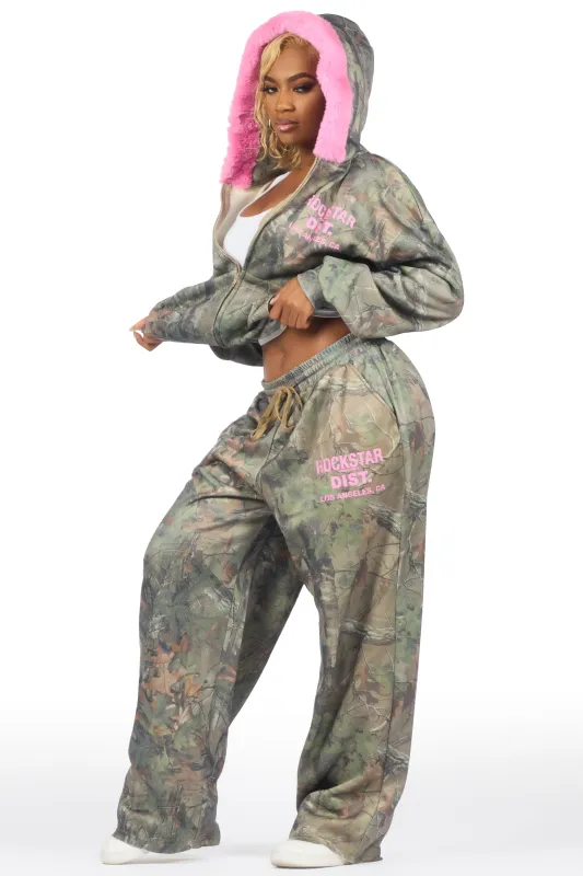 Shakeria Tree Camo Baggy Fit Track Set sold by Rockstar Original
