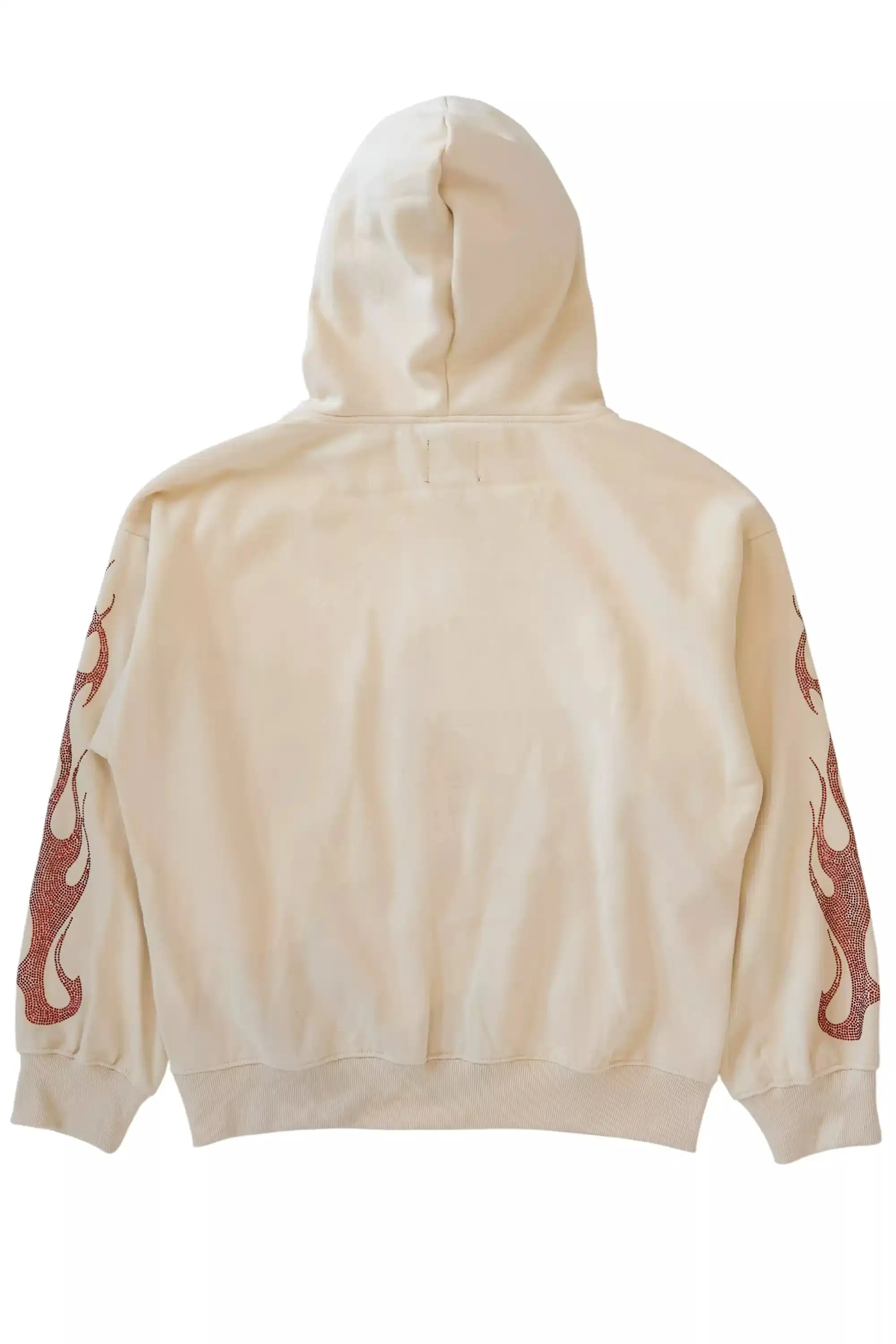 Lindsay Beige Rhinestone Hoodie sold by Rockstar Original product image thumbnail 3