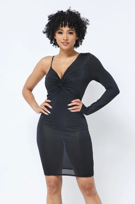 Acacia Black Mini Dress sold by Rockstar Original