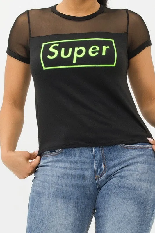 Anika Black Graphic Short Sleeve Tee Shirt sold by Rockstar Original product image thumbnail 4