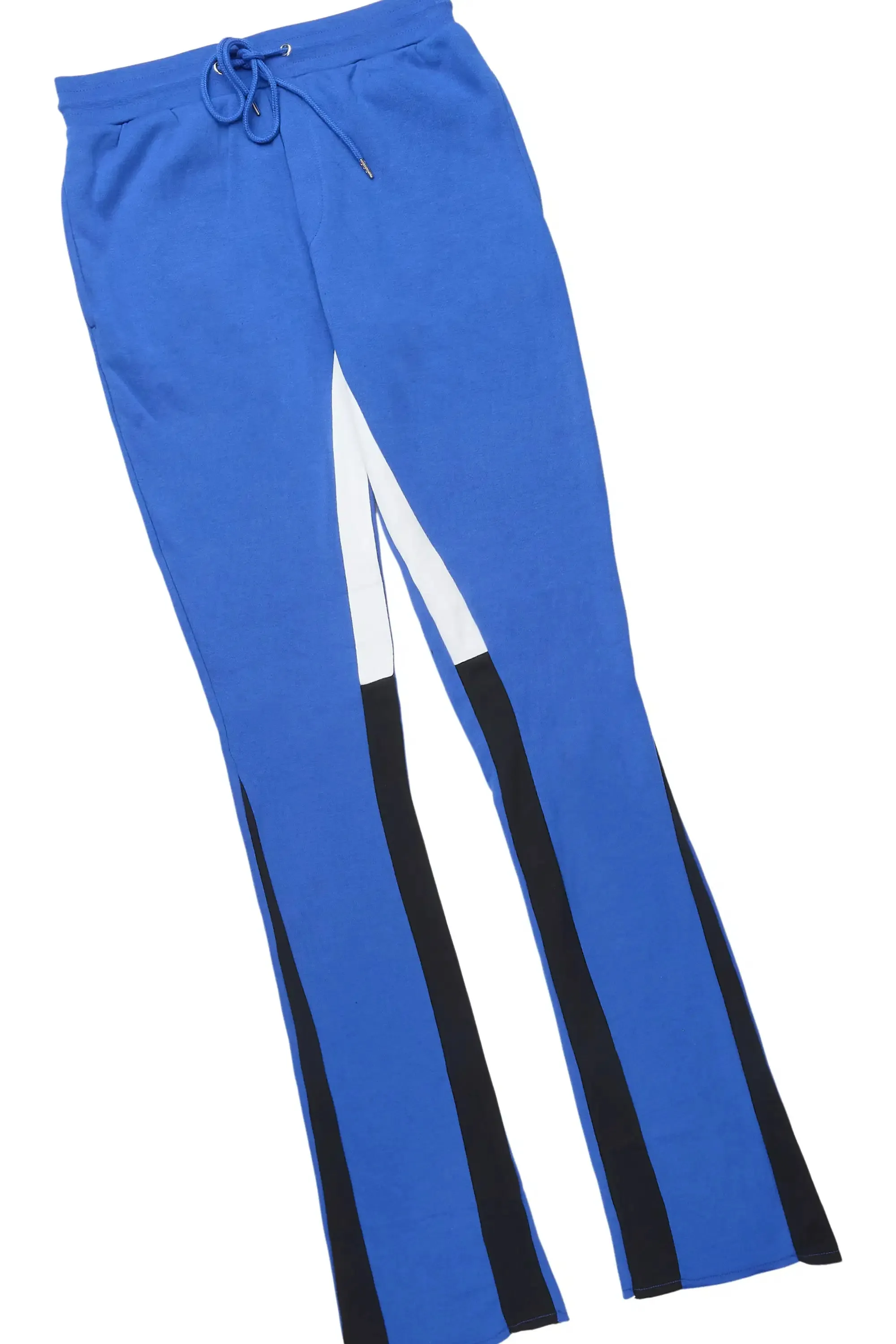 Basic Royal Blue/Black Hoodie/Stacked Flare Track Set sold by Rockstar Original product image thumbnail 4