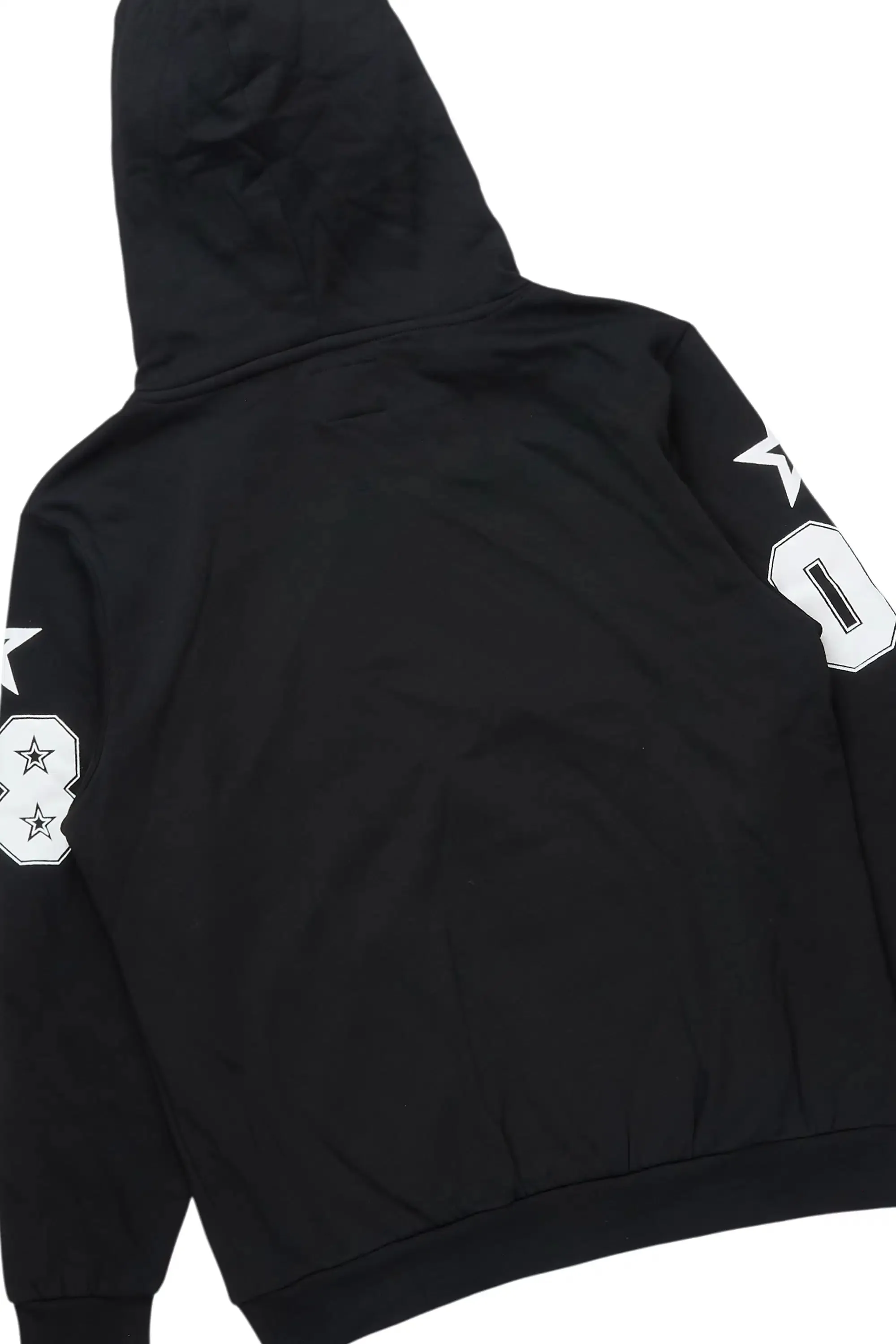 Skender Black/White Hoodie/Stacked Flare Track Set sold by Rockstar Original product image thumbnail 3