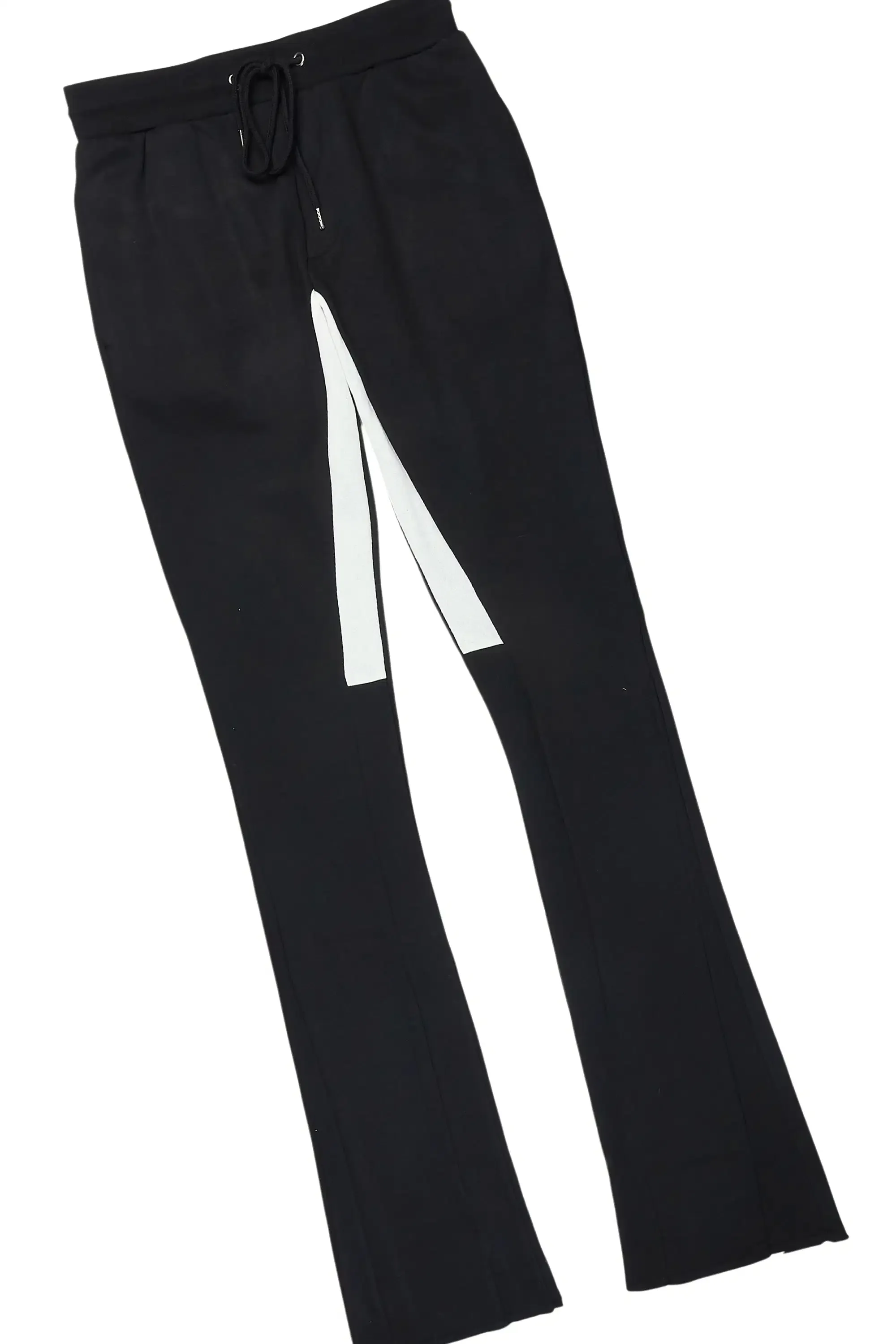 Basic Black/Black Hoodie/Stacked Flare Track Set sold by Rockstar Original product image thumbnail 3