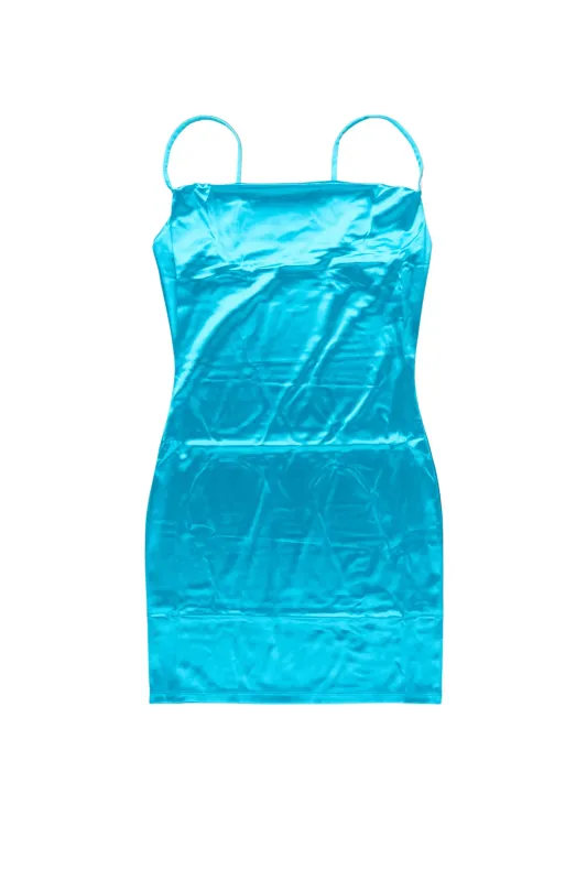 Samyia Blue Tank Mini Dress sold by Rockstar Original