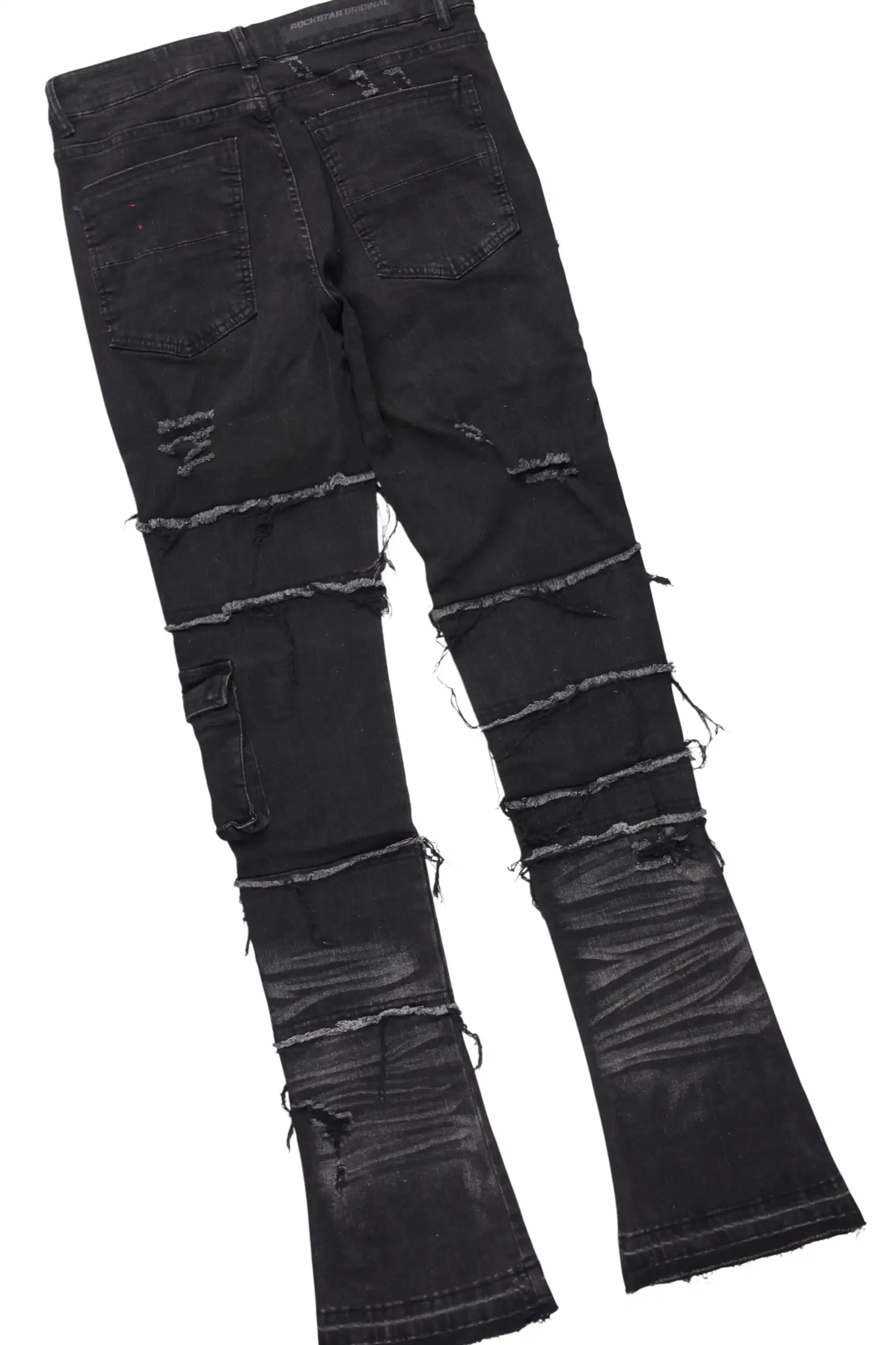 States 2.0 Red/Black Hoodie/Stacked Flare Jean Set sold by Rockstar Original product image thumbnail 4