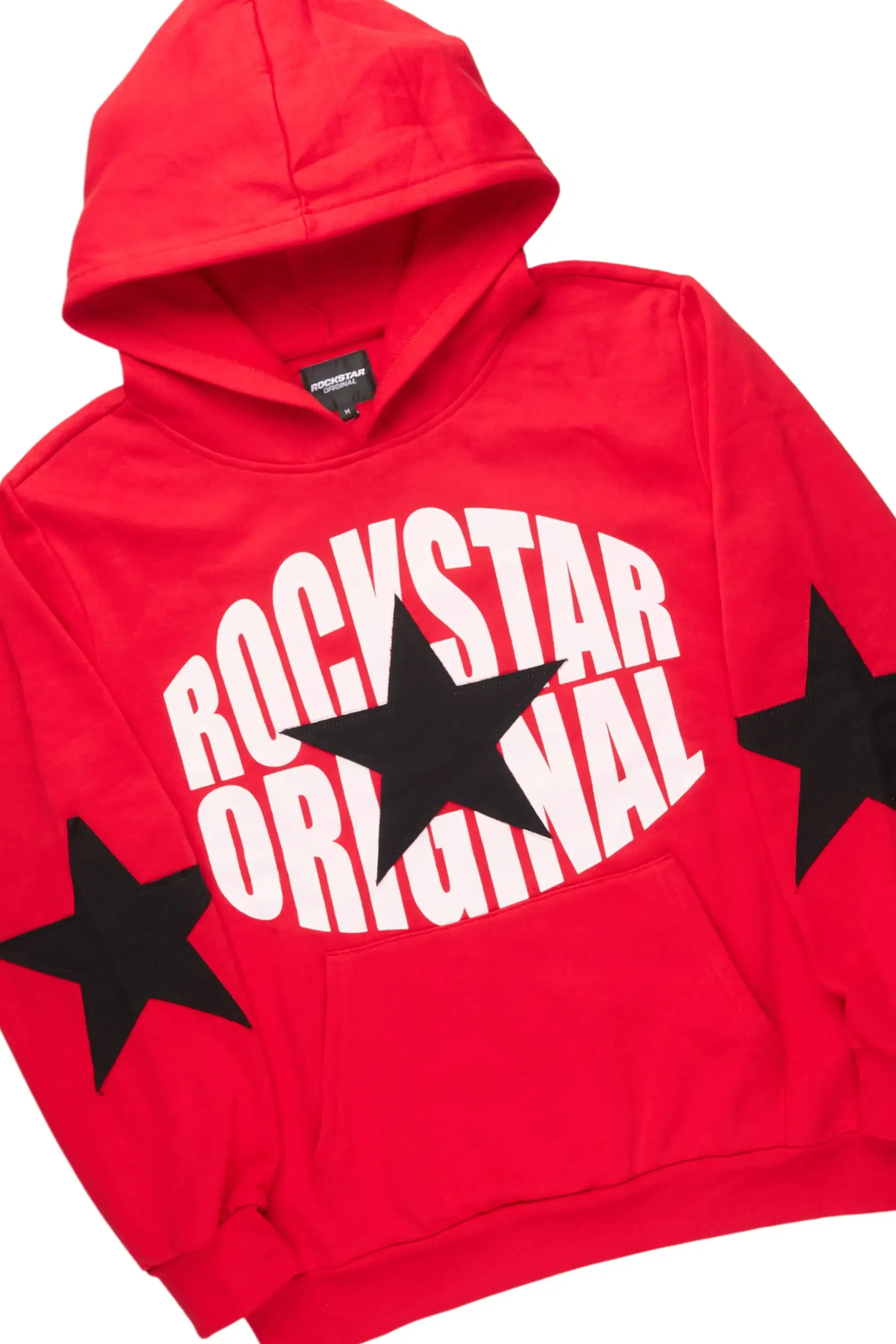 States 2.0 Red/Black Hoodie/Stacked Flare Jean Set sold by Rockstar Original product image thumbnail 2