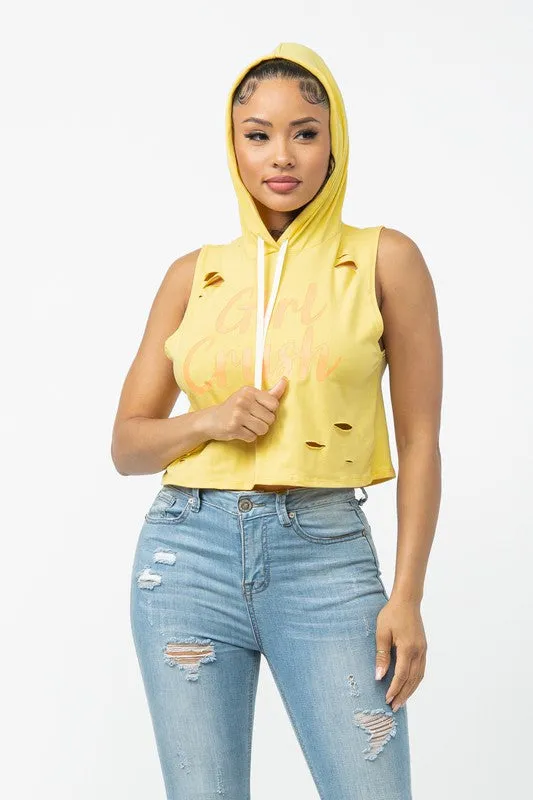 Alexcia Yellow Tank Top sold by Rockstar Original product image thumbnail 3