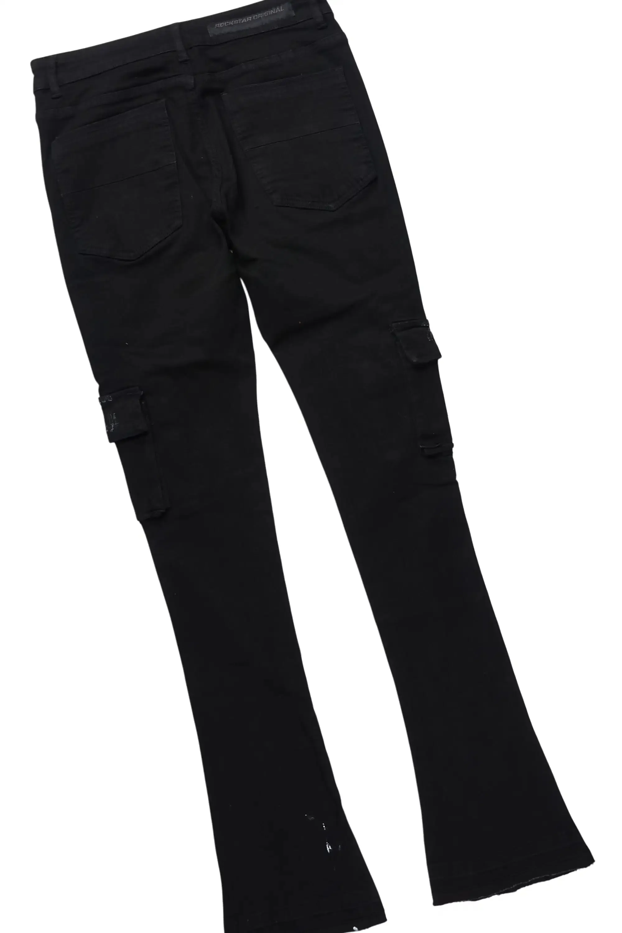 States 2.0 Black/Black Hoodie/Stacked Flare Jean Set sold by Rockstar Original product image thumbnail 4