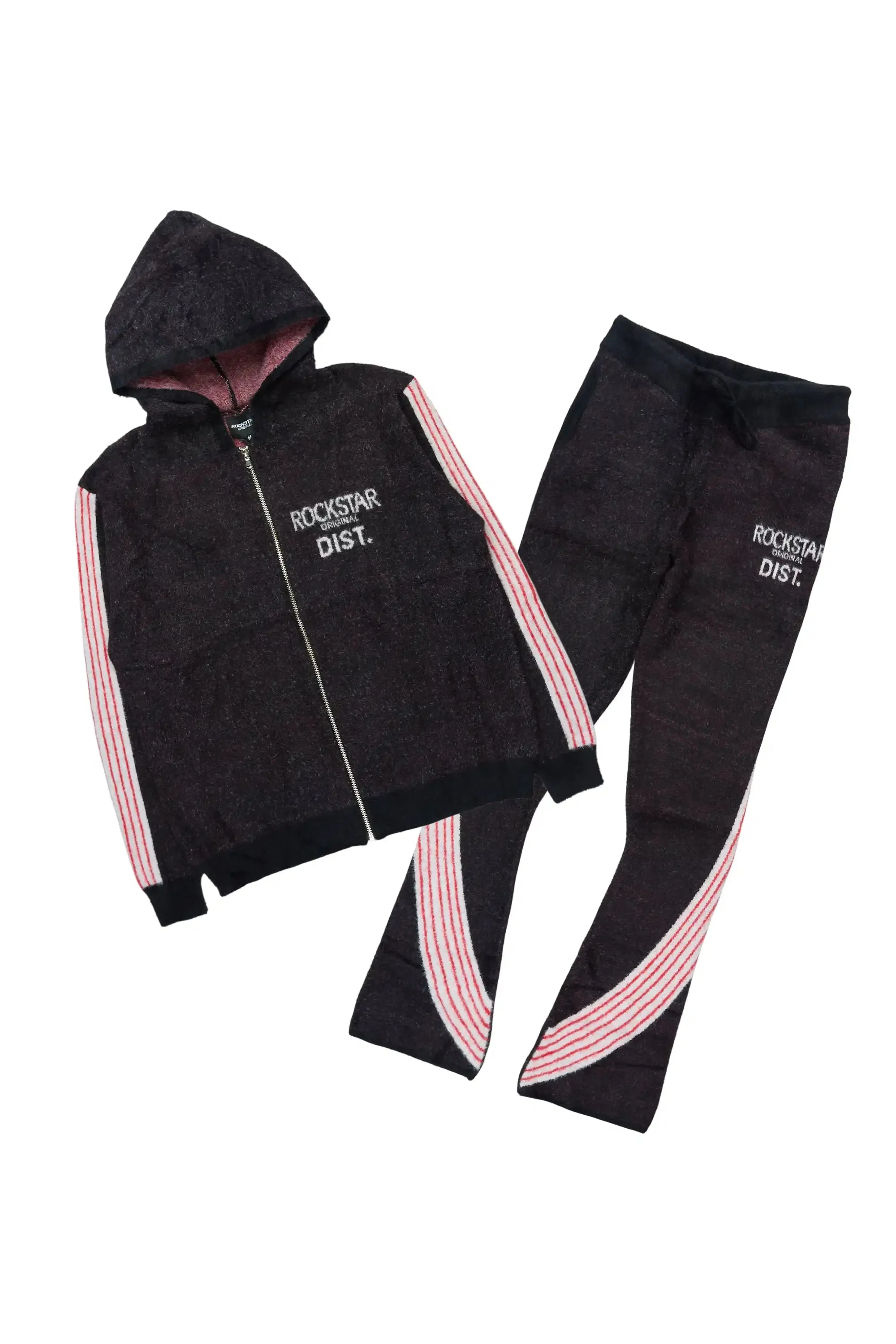 Levin Black Hoodie Baggy Track Set sold by Rockstar Original