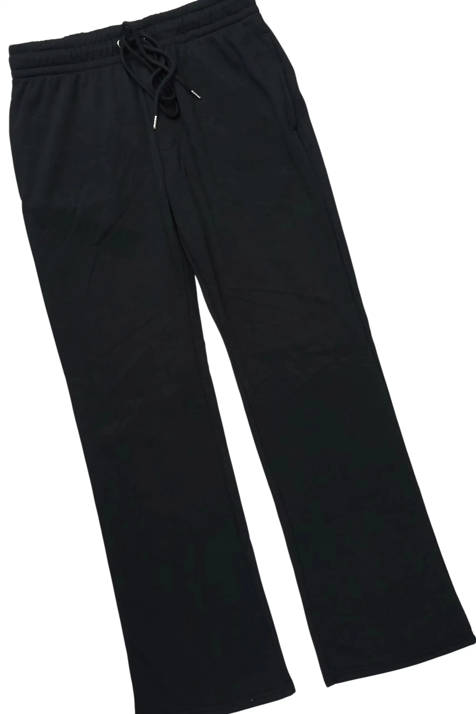 Basic Black Hoodie Relaxed Track Set sold by Rockstar Original product image thumbnail 3