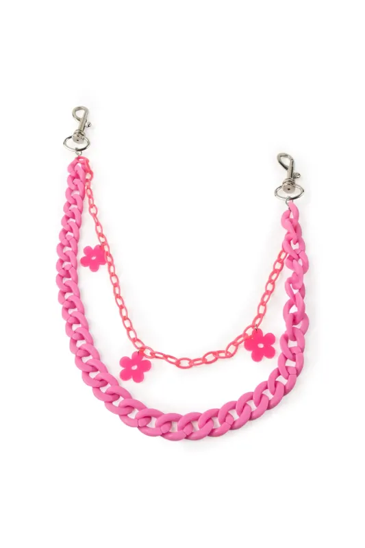 Dazy Hot Pink Wallet Chain sold by Rockstar Original
