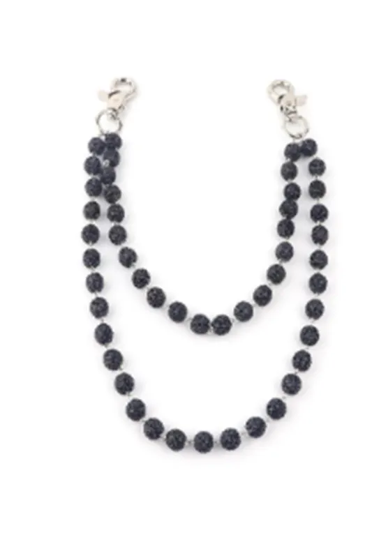 Jacquana Black Wallet Chain sold by Rockstar Original