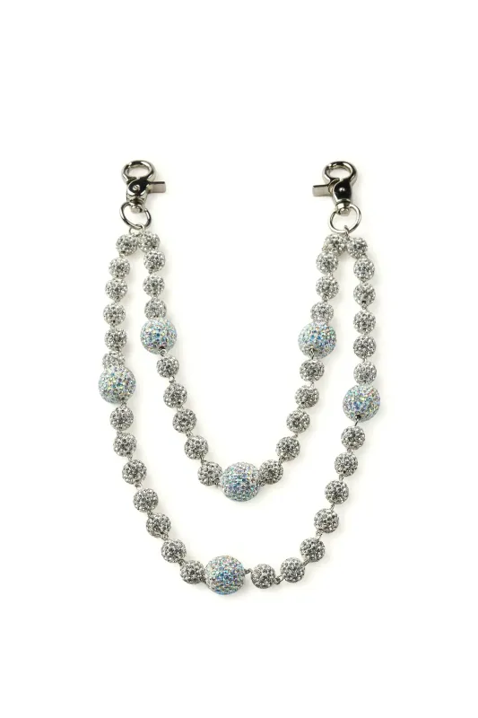 Lonni White Wallet Chain sold by Rockstar Original