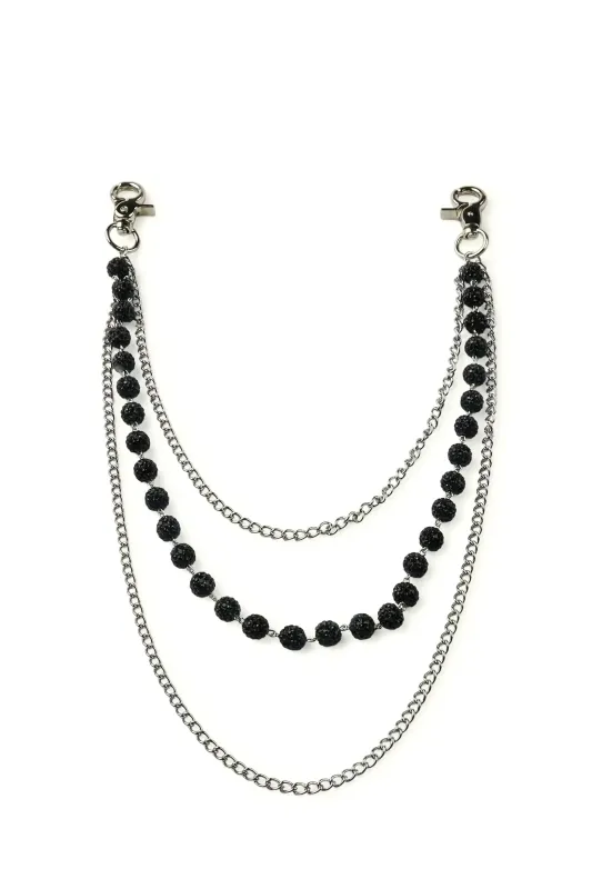 Kristie Black Wallet Chain sold by Rockstar Original