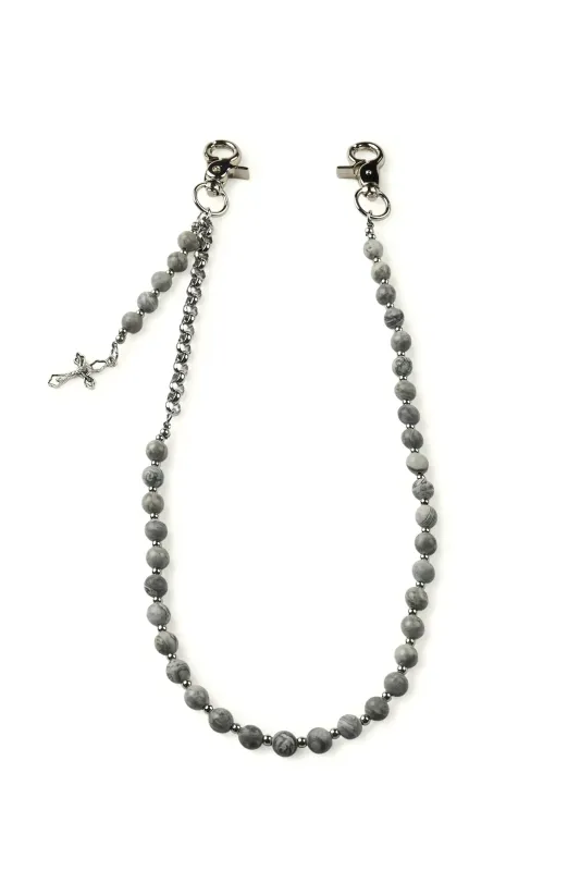 Cross My Heart Grey Wallet Chain sold by Rockstar Original