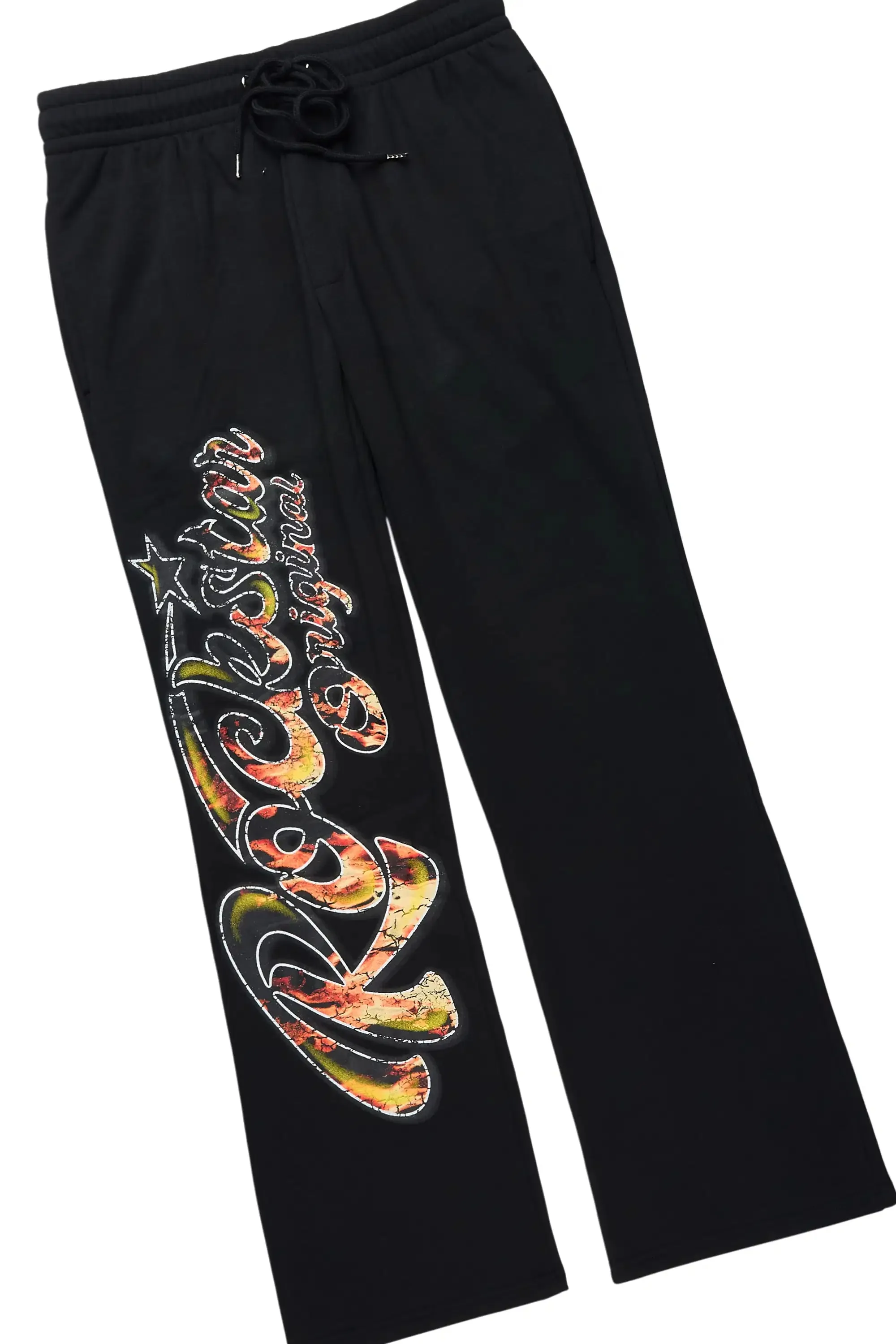 Flamer Black Hoodie/Baggy Pant Track Set sold by Rockstar Original product image thumbnail 4