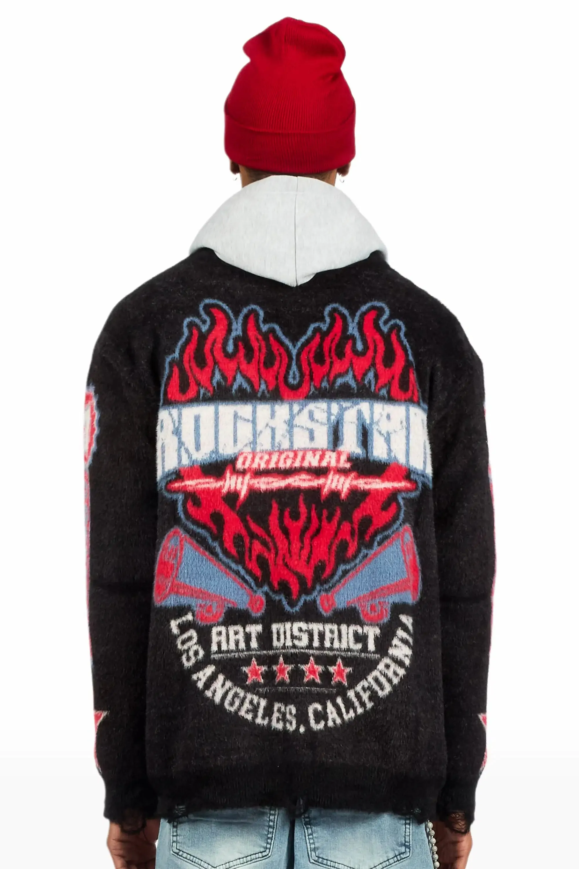 RSO Uni Black Knit Sweater sold by Rockstar Original product image thumbnail 3