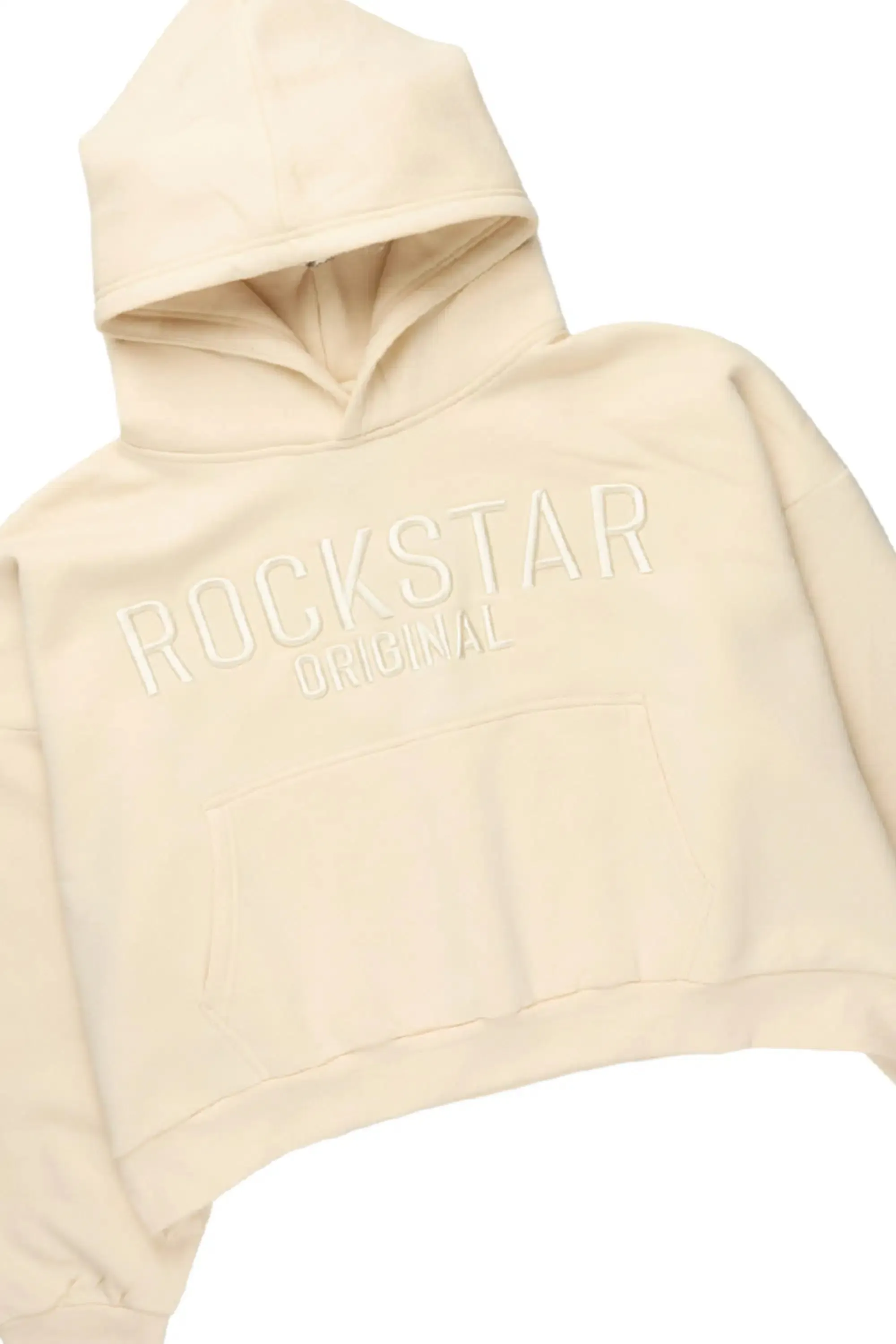 Alpha Beige Hoodie/Baggy Track Pant Set sold by Rockstar Original product image thumbnail 2