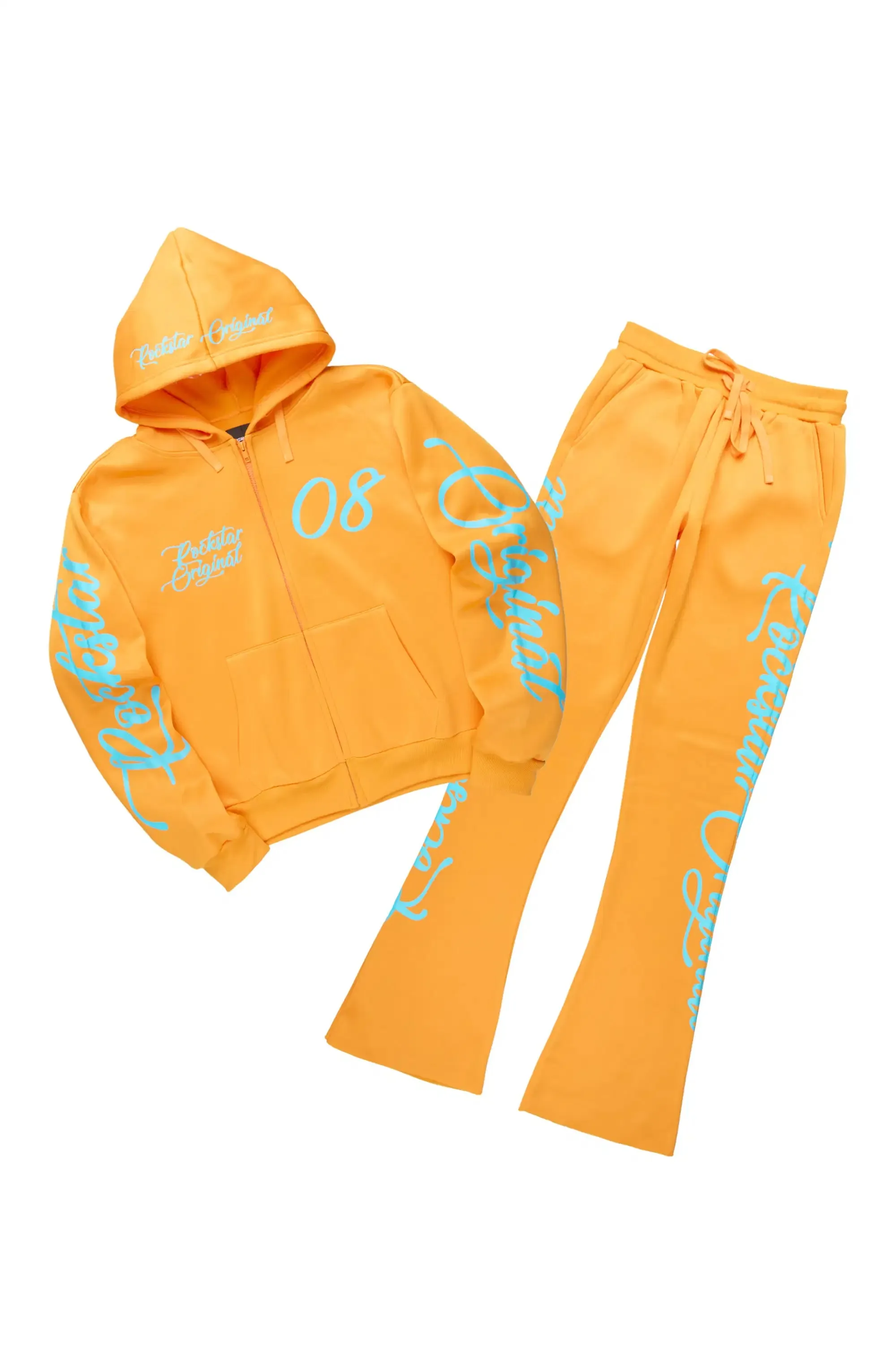 Nakesha Orange Stacked Track Set sold by Rockstar Original product image thumbnail 2