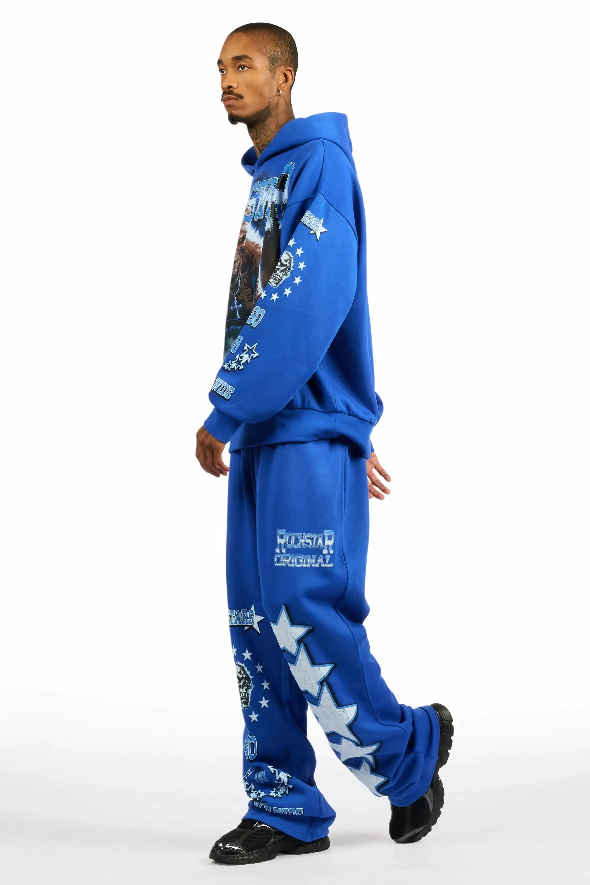 Marxe Royal Hoodie/Baggy Pant Track Set sold by Rockstar Original product image thumbnail 5
