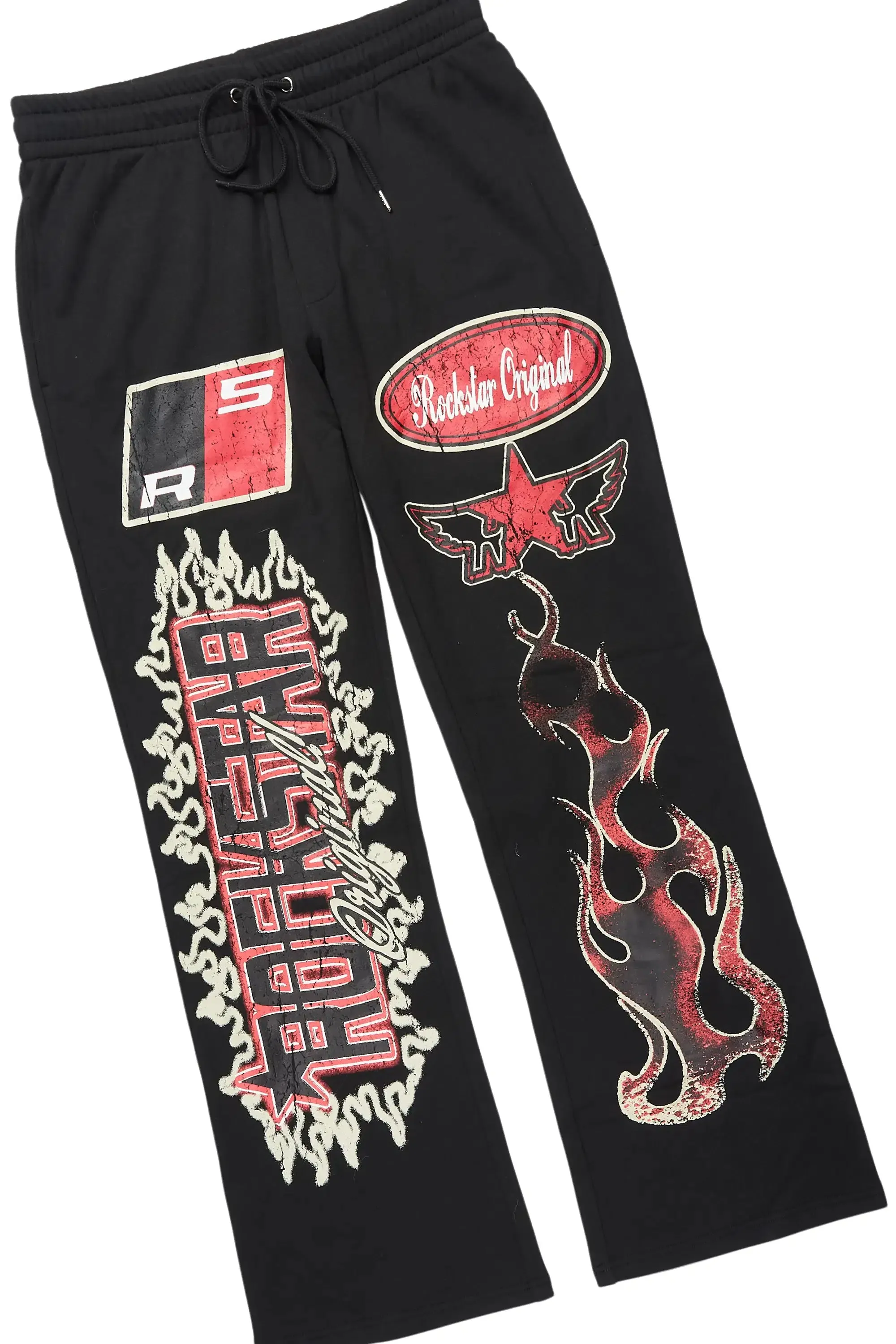 Deangelo Black Hoodie/Baggy Track Pant Set sold by Rockstar Original product image thumbnail 5