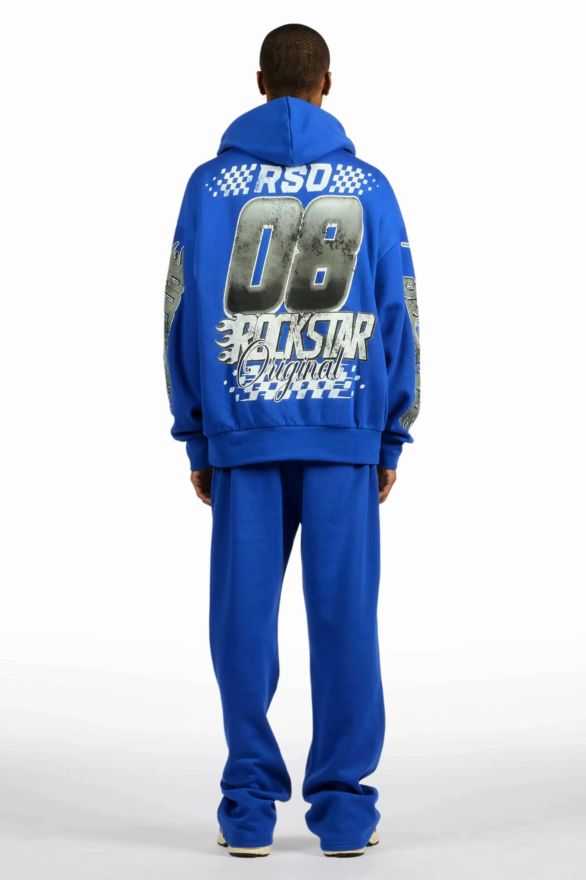 Flash Royal Hoodie/Baggy Pant Track Set sold by Rockstar Original product image thumbnail 3