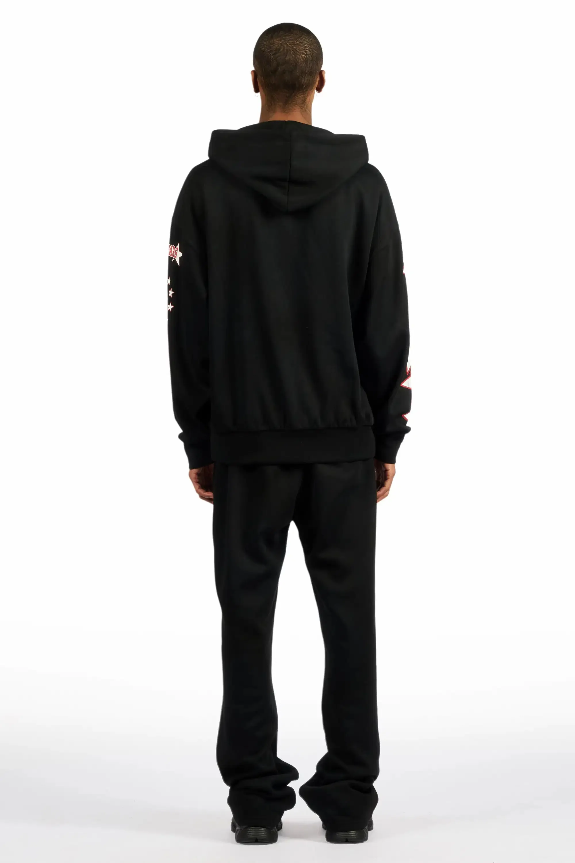 Marxe Black Hoodie/Baggy Pant Track Set sold by Rockstar Original product image thumbnail 4