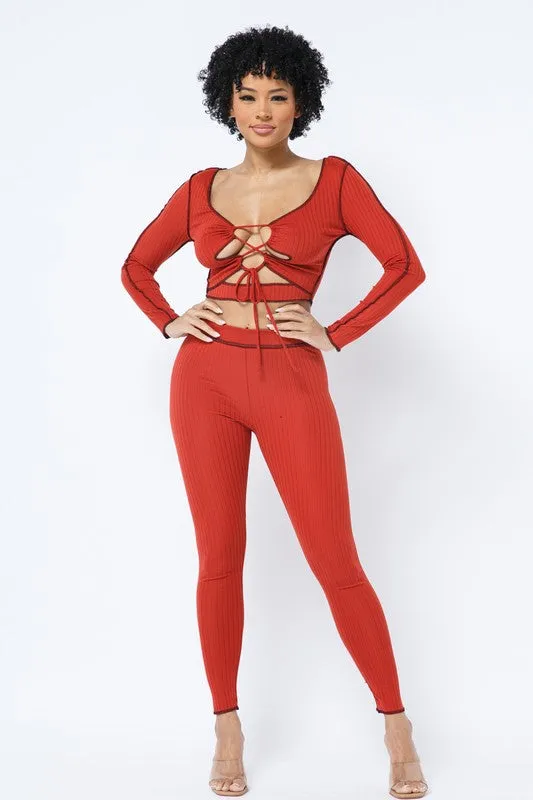 Giavannah Rust Matching Set sold by Rockstar Original