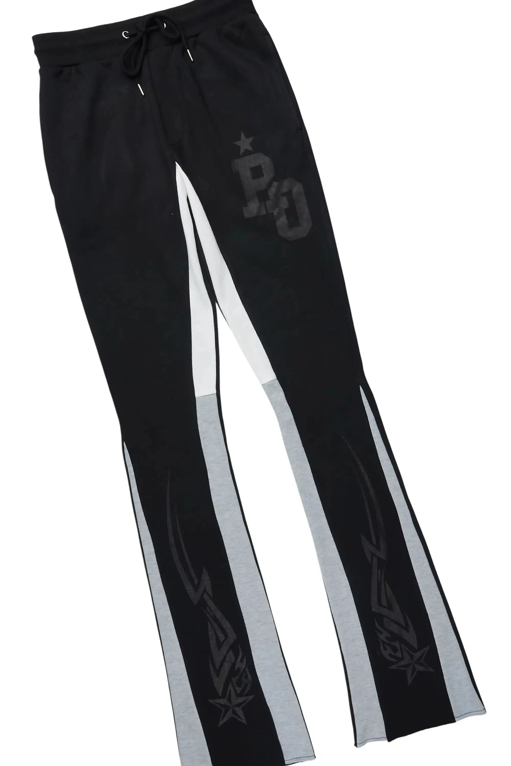 Pluton Black/Black Hoodie/Stacked Flare Track Set sold by Rockstar Original product image thumbnail 4