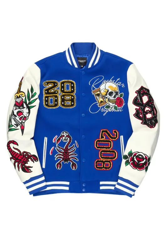 Freshman Royal Varsity Jacket sold by Rockstar Original