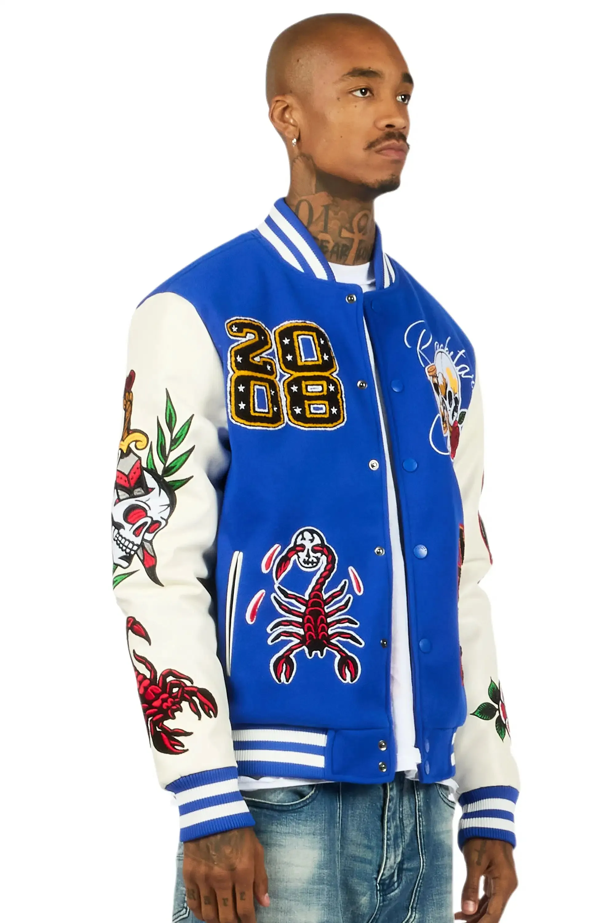 Freshman Royal Varsity Jacket sold by Rockstar Original product image thumbnail 4