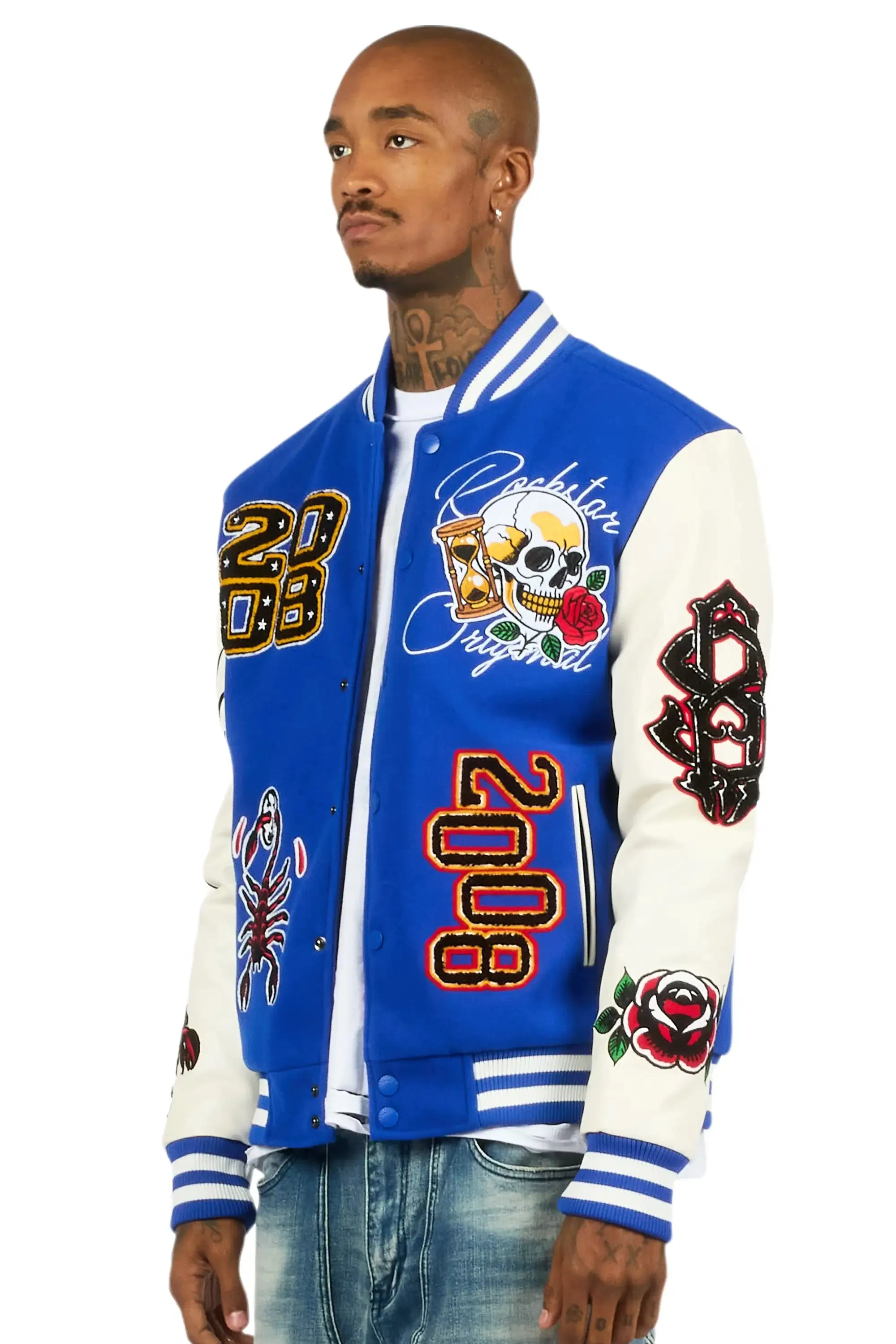 Freshman Royal Varsity Jacket sold by Rockstar Original product image thumbnail 5