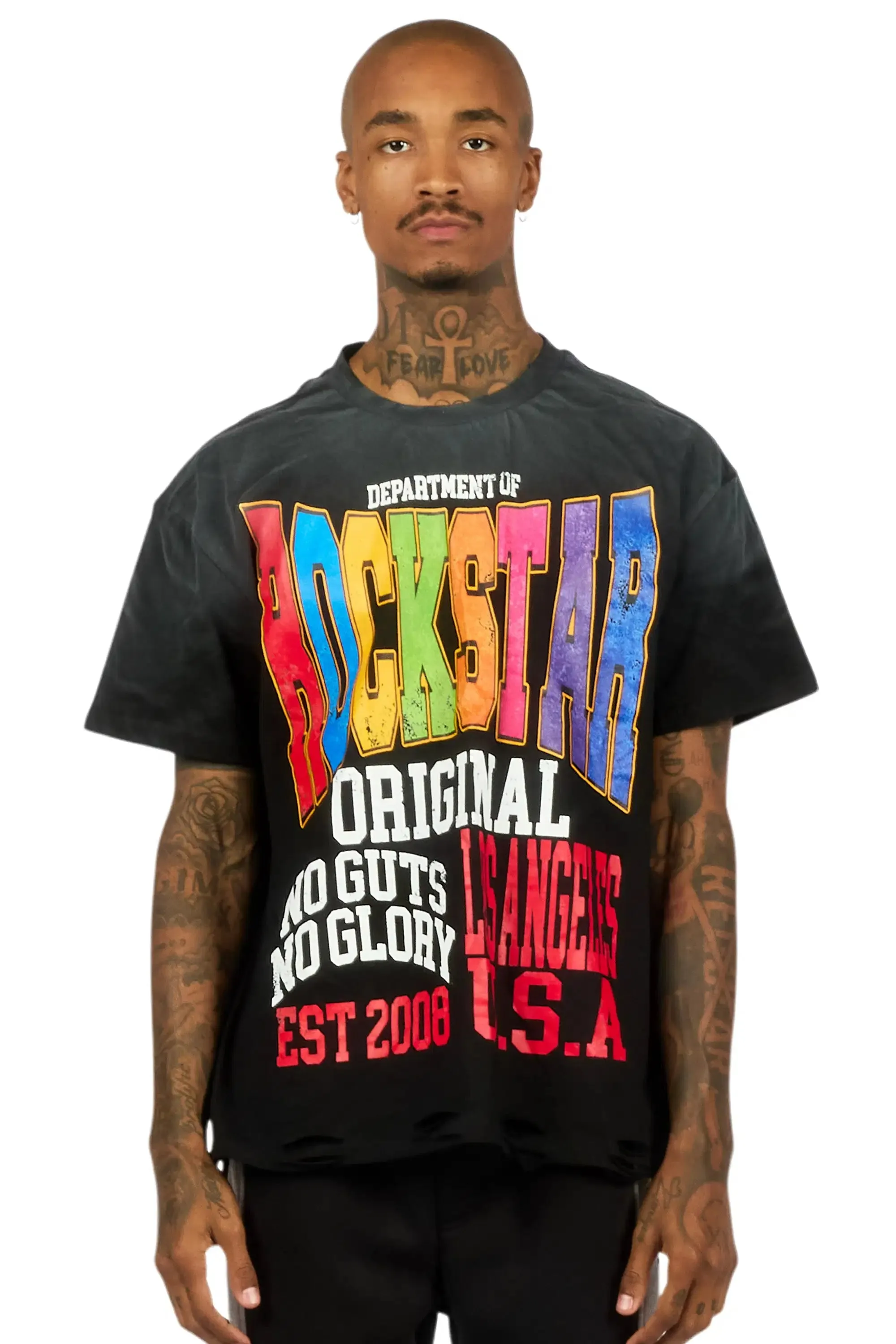 Keen Black Oversized Graphic T-Shirt sold by Rockstar Original product image thumbnail 2