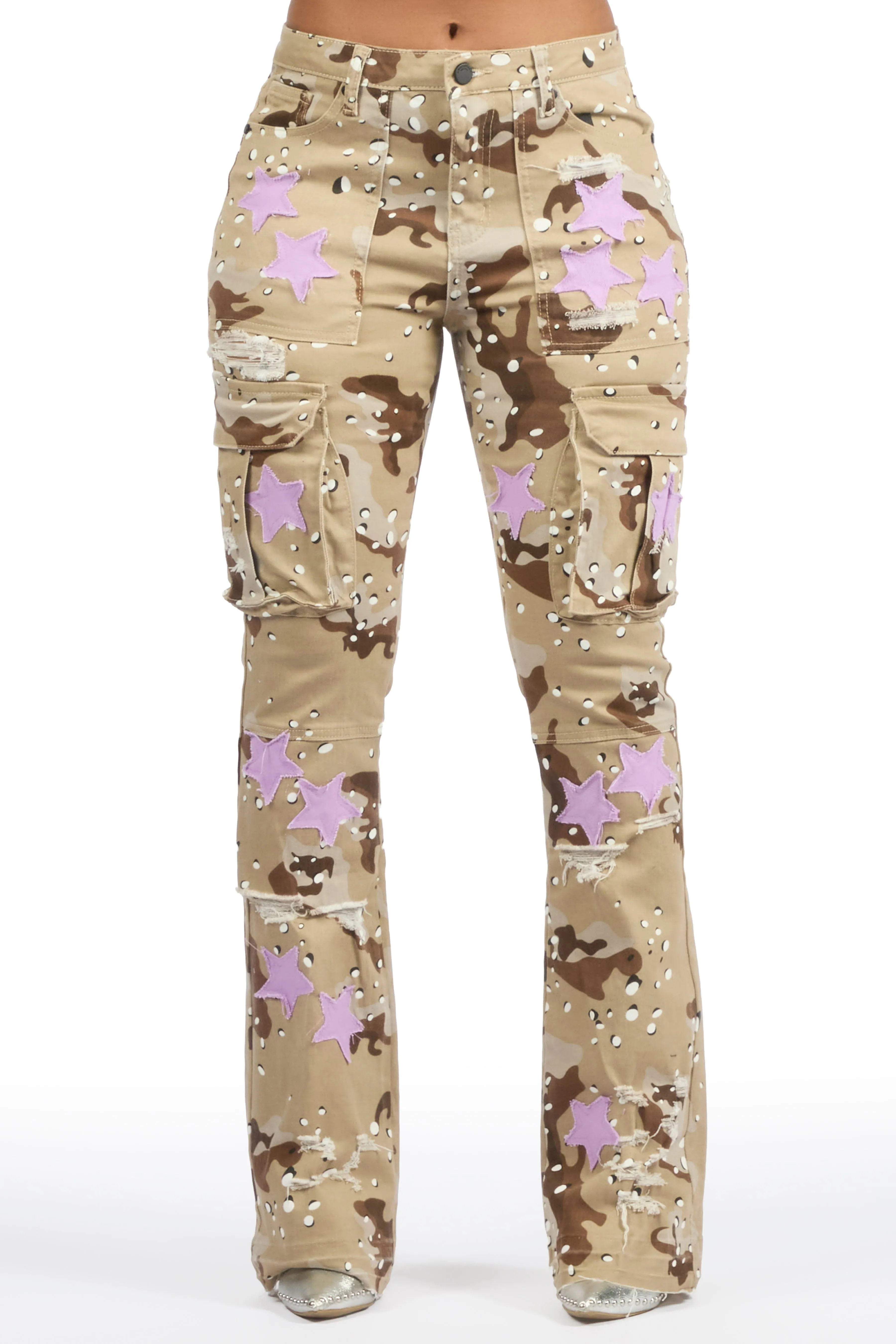 Kamron Desert Camo Stacked Jean sold by Rockstar Original