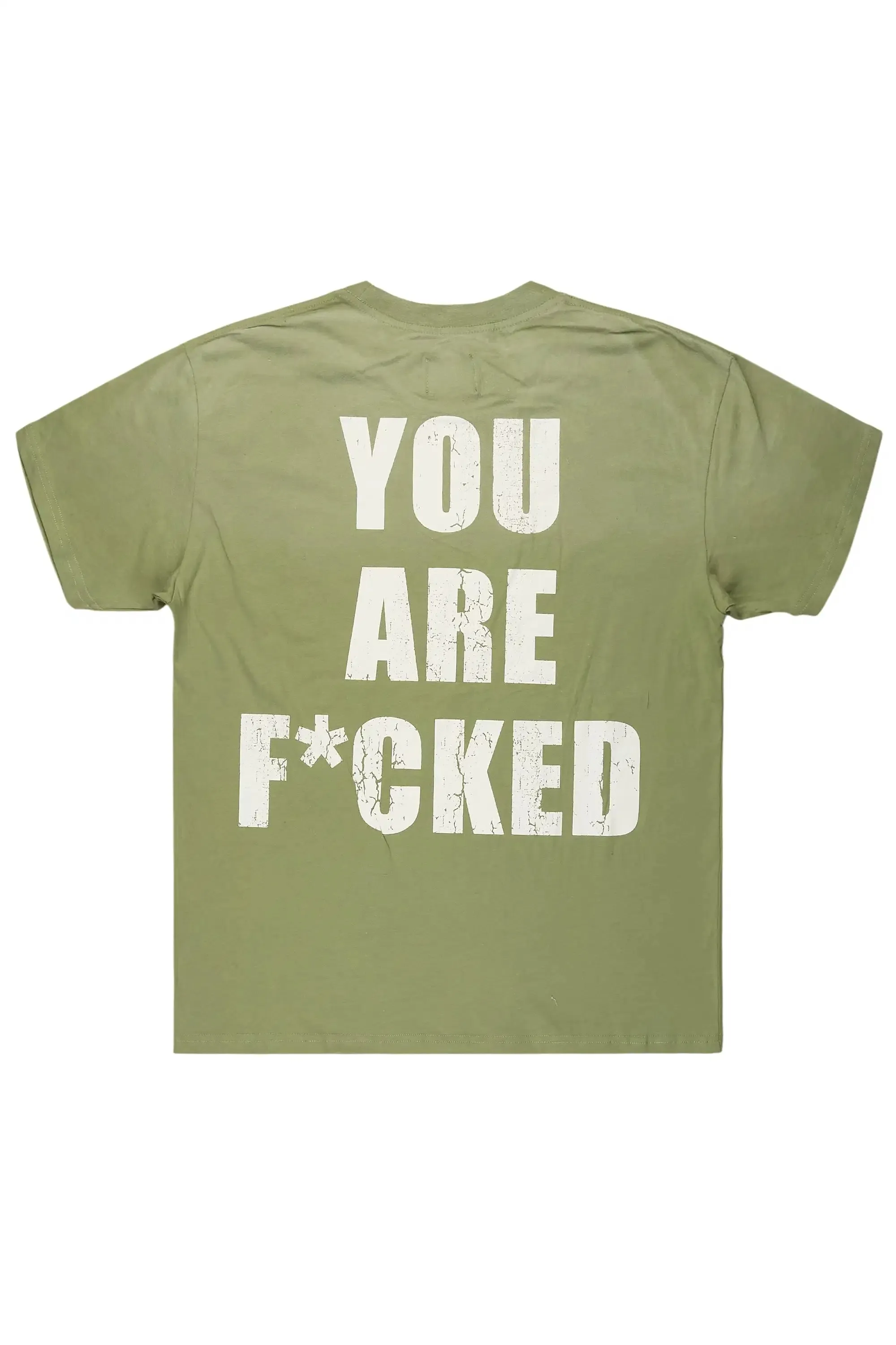 Sylvia Green Oversized T-Shirt sold by Rockstar Original product image thumbnail 3