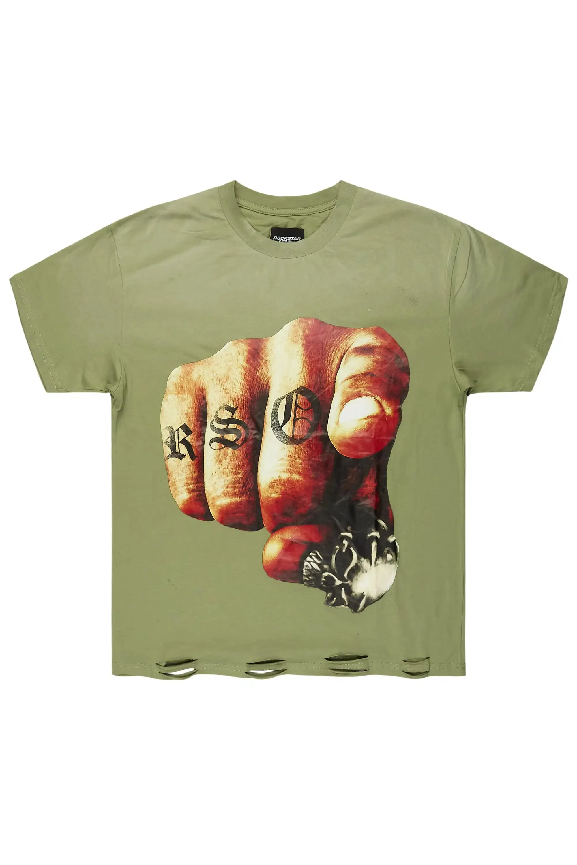 Sylvia Green Oversized T-Shirt sold by Rockstar Original