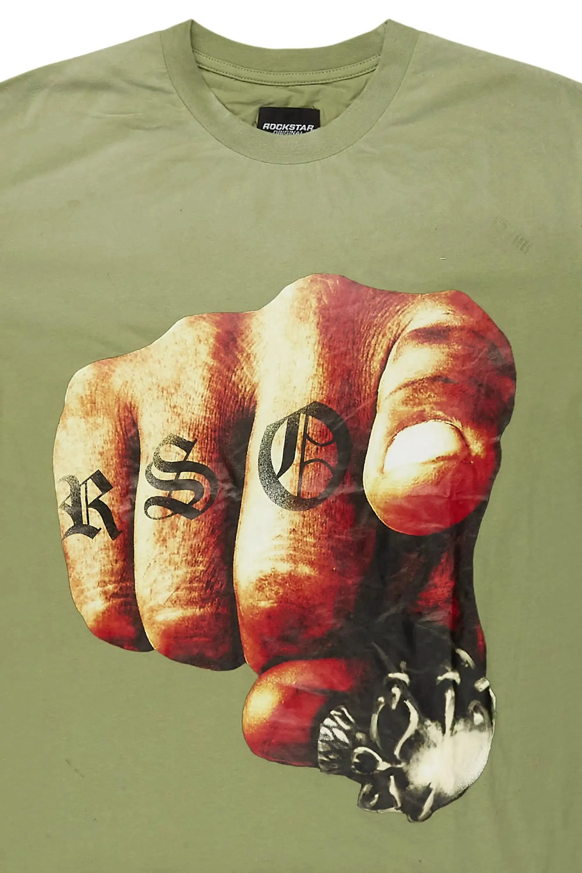 Sylvia Green Oversized T-Shirt sold by Rockstar Original product image thumbnail 2