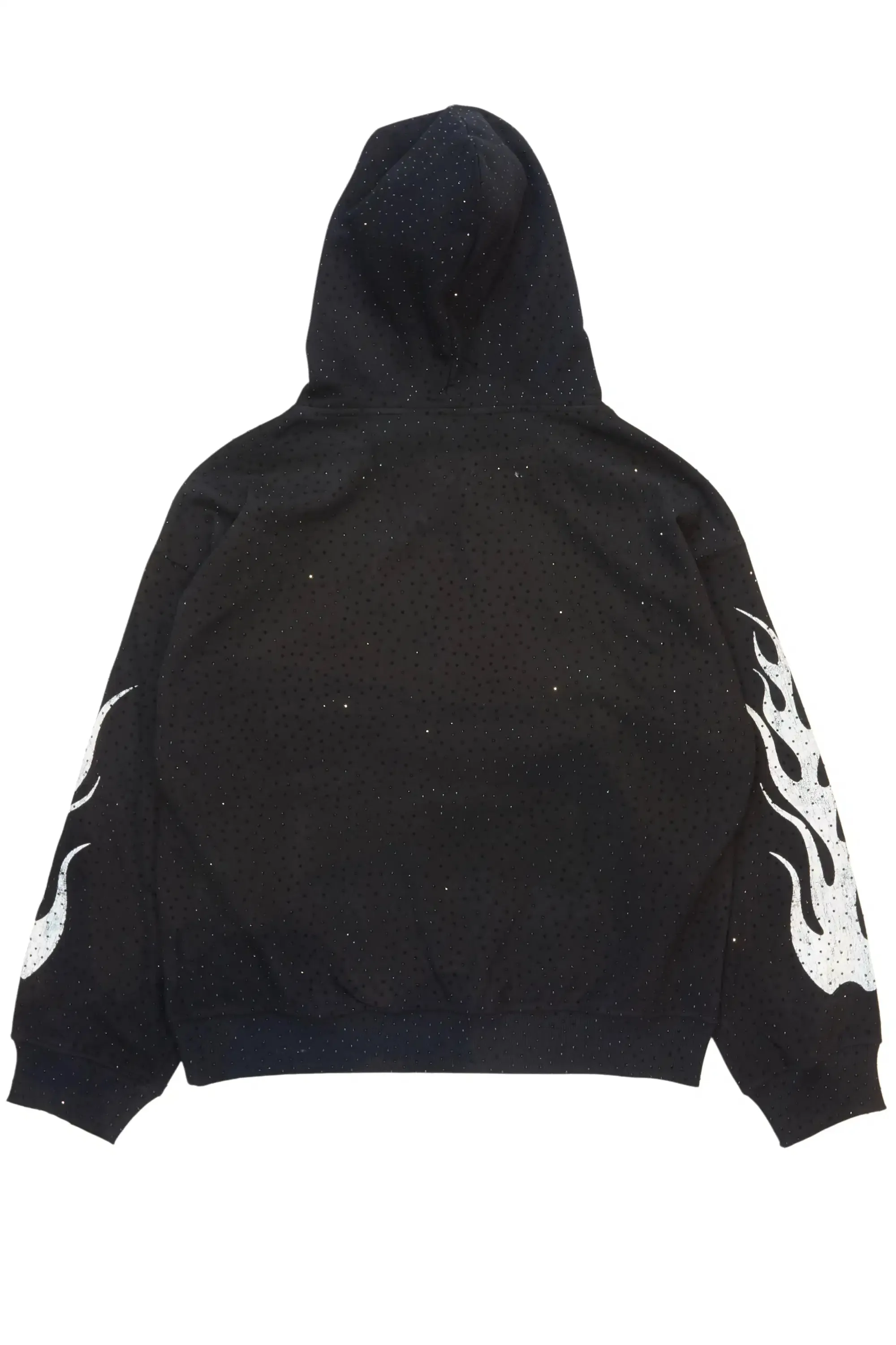 Jordana Black Rhinestone Hoodie sold by Rockstar Original product image thumbnail 3