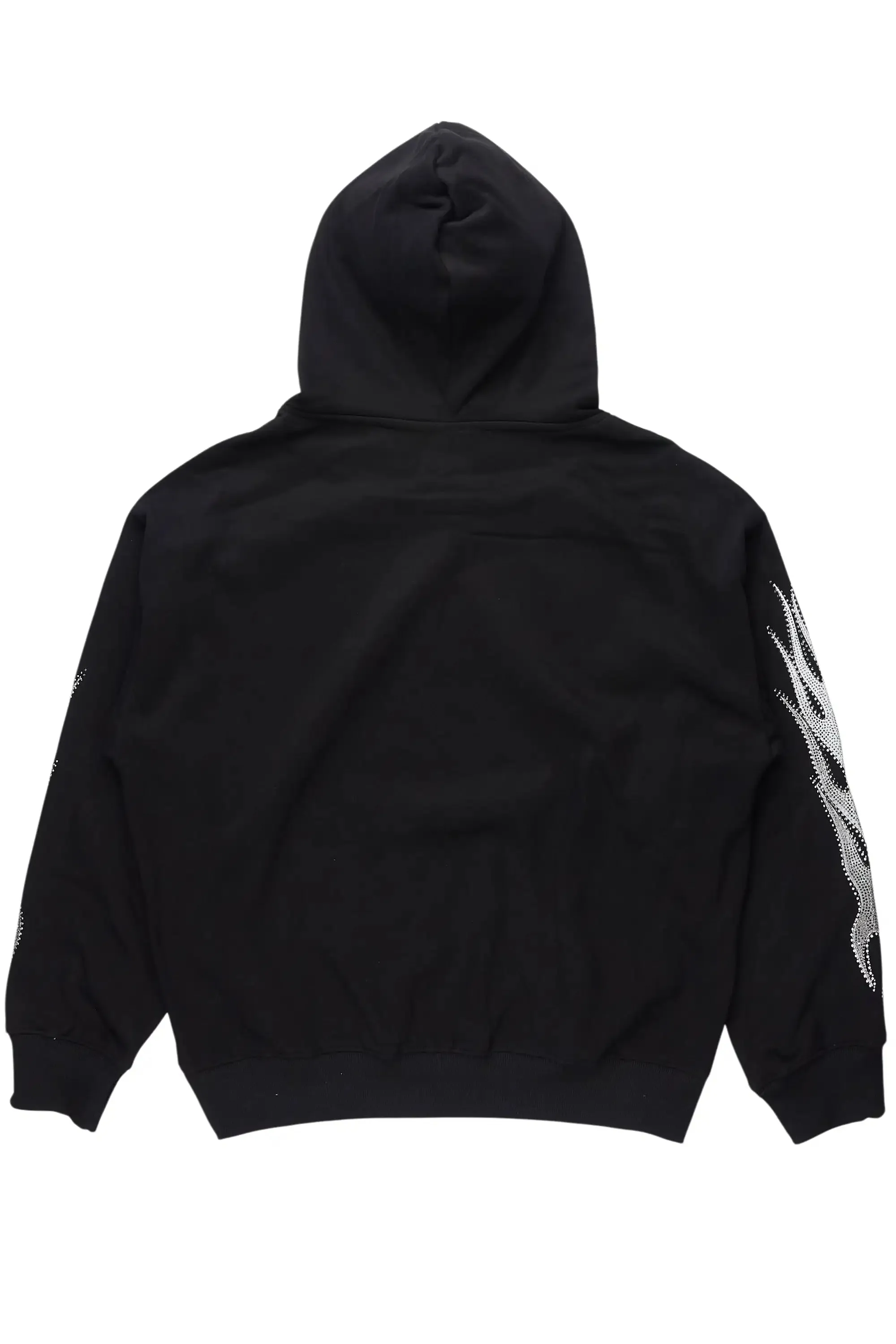 Ahnarie Black Rhinestone Hoodie sold by Rockstar Original product image thumbnail 3