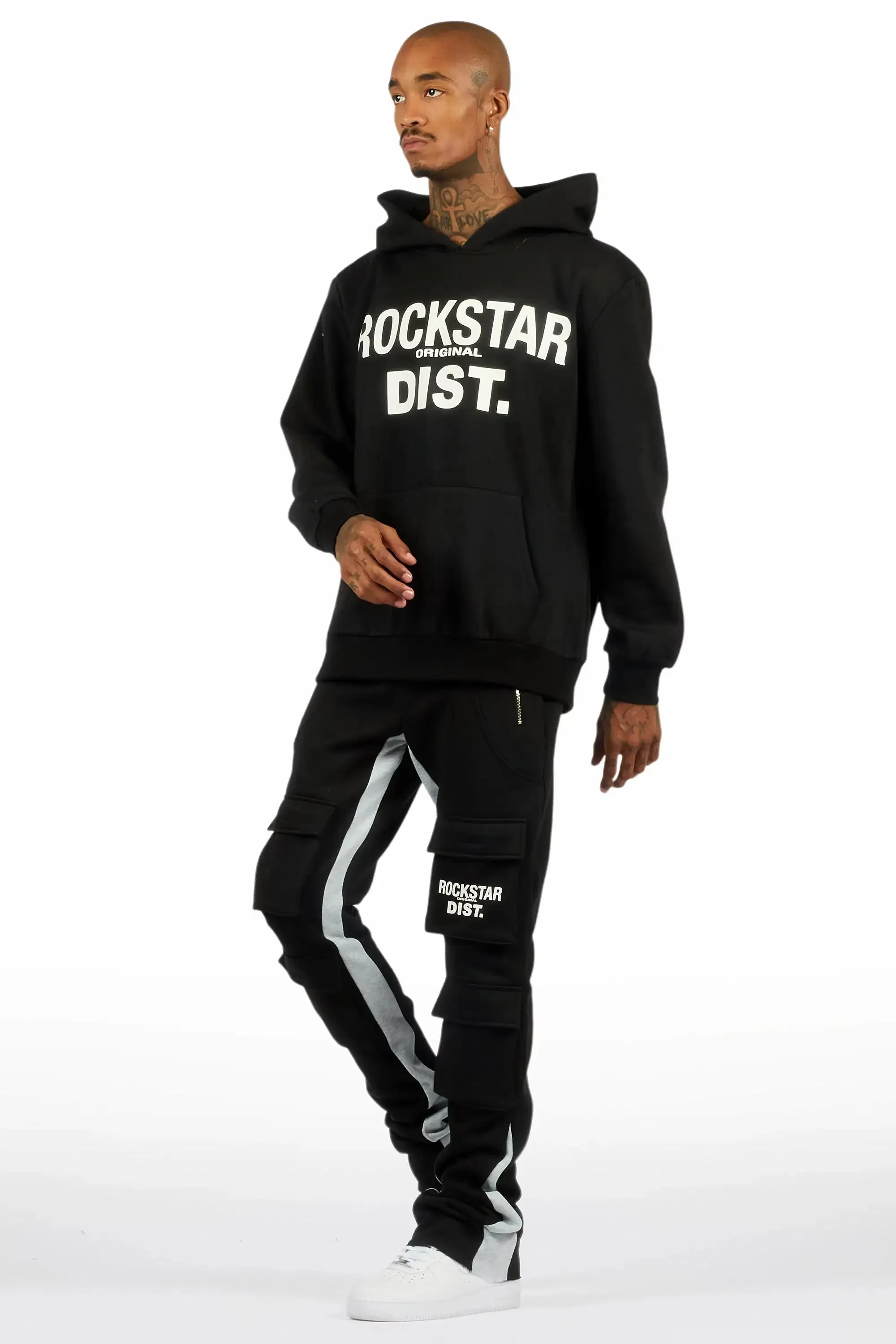 Antoon Black Stacked Track Set sold by Rockstar Original product image thumbnail 5