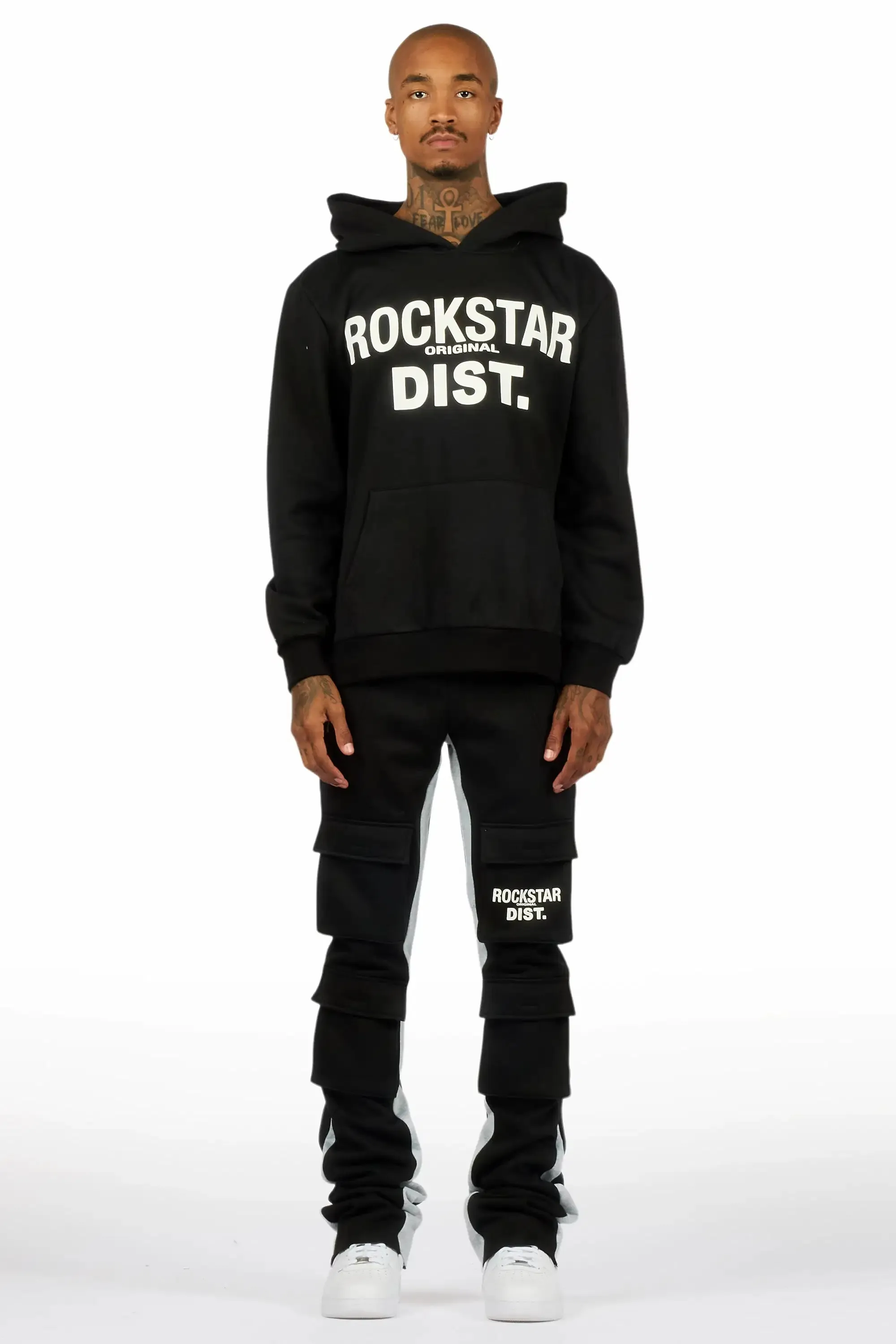 Antoon Black Stacked Track Set sold by Rockstar Original product image thumbnail 2