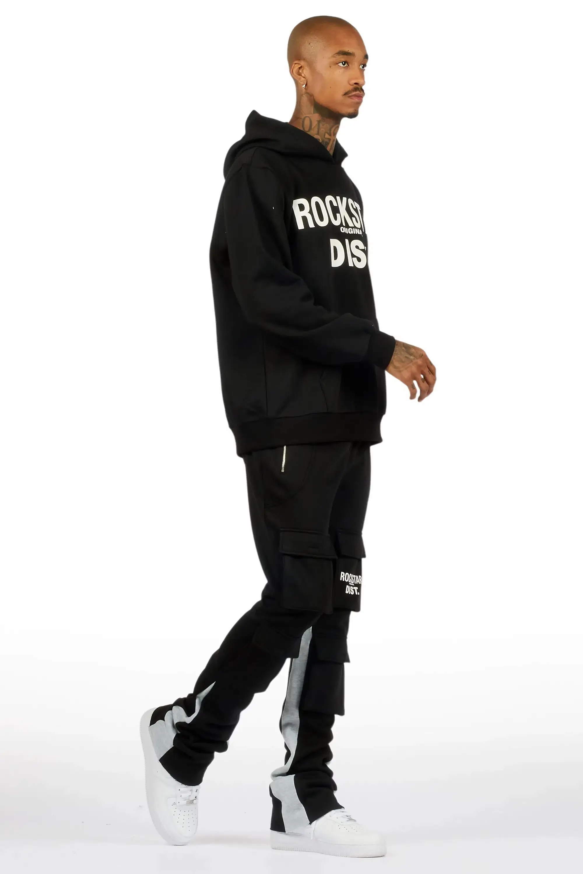 Antoon Black Stacked Track Set sold by Rockstar Original product image thumbnail 3