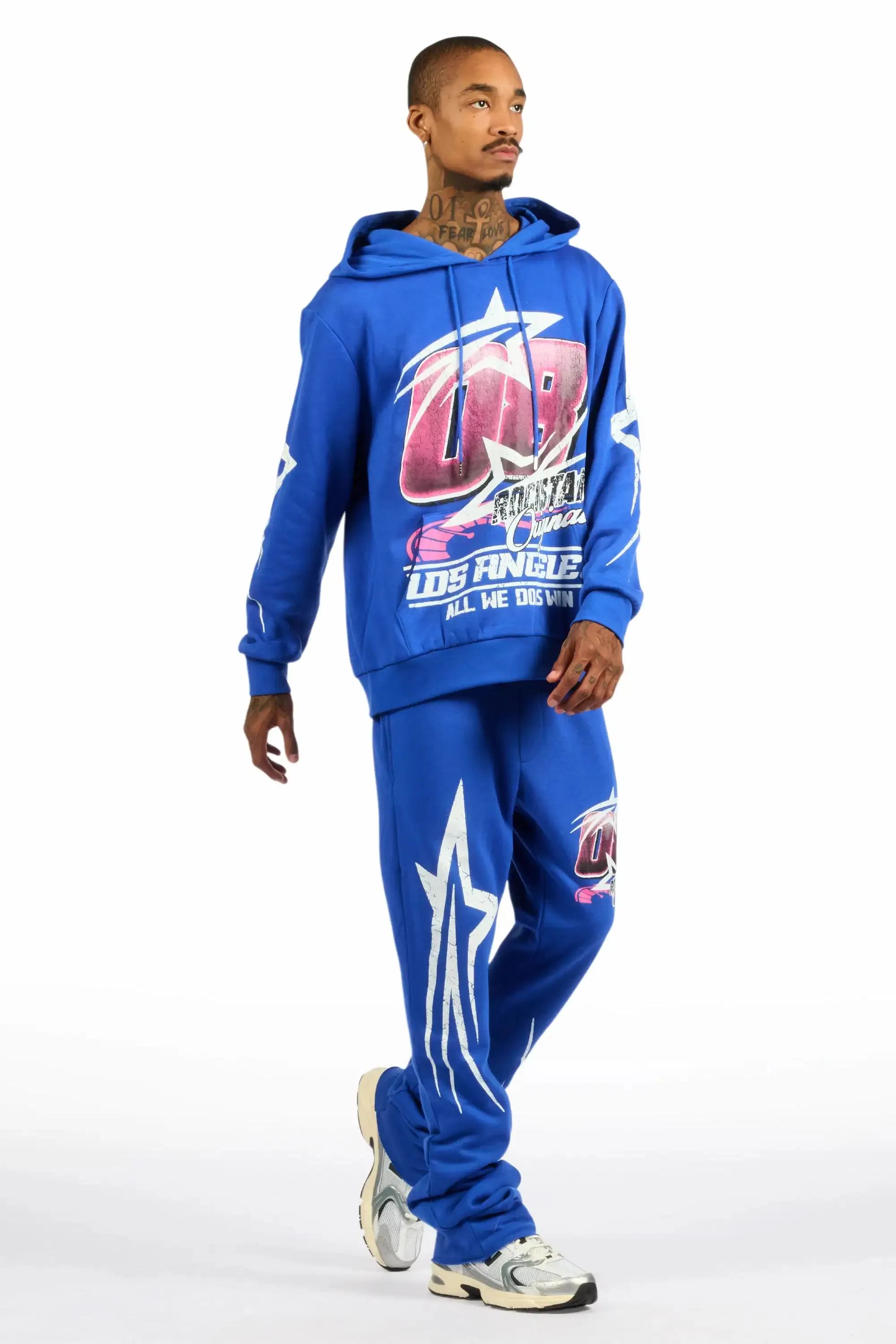 Kastell Royal Hoodie/Stacked Pant Track Set sold by Rockstar Original product image thumbnail 3