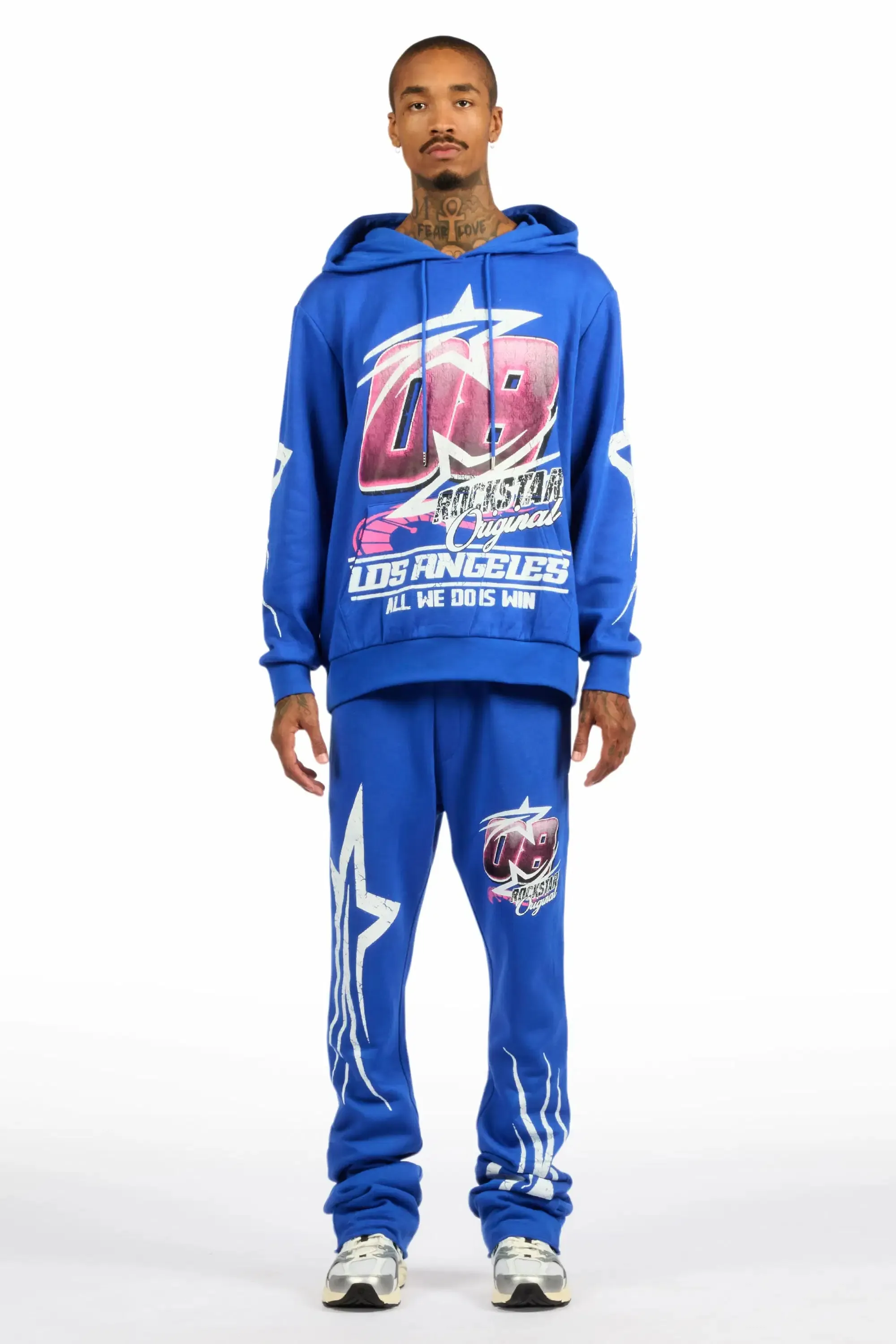 Kastell Royal Hoodie/Stacked Pant Track Set sold by Rockstar Original product image thumbnail 2