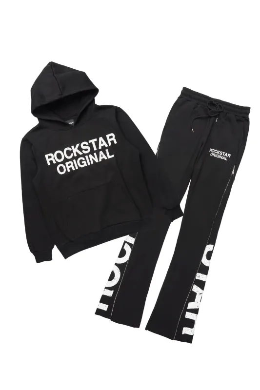 Deniska Black Stacked Track Set sold by Rockstar Original