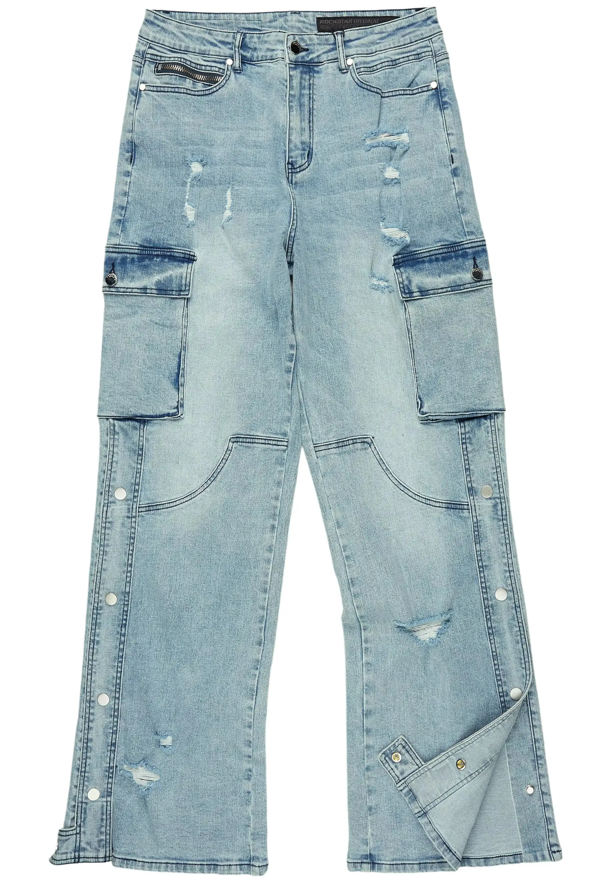 Kuiper Blue Baggy Fit Jean sold by Rockstar Original product image thumbnail 2